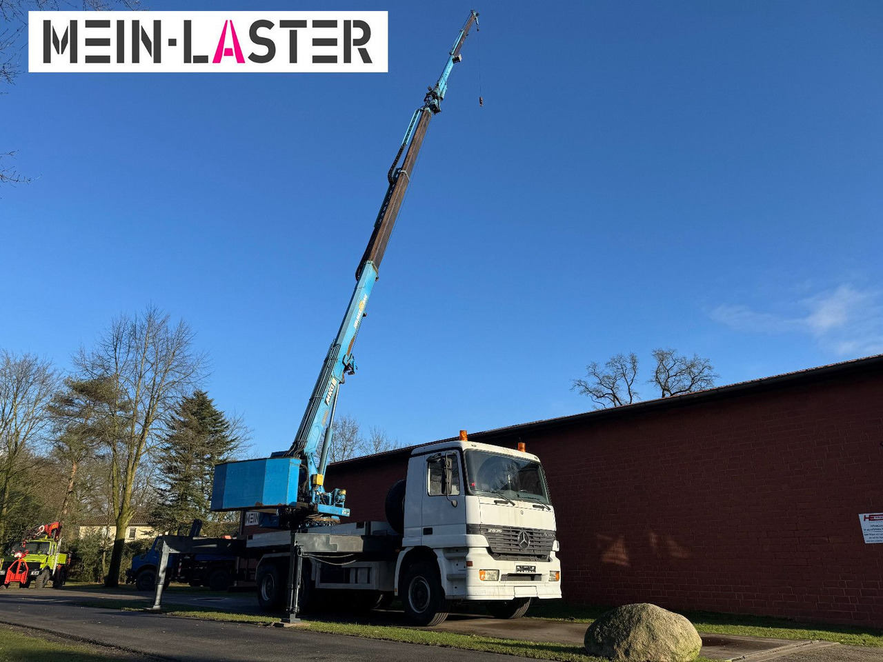 Mercedes-Benz 3335 V6 MKG 550 Ta2-a2 -46m 420 kg Funk - Kranbil: bilde 5 Mercedes-Benz 3335 V6 MKG 550 Ta2-a2 -46m 420 kg Funk - Kranbil: bilde 5