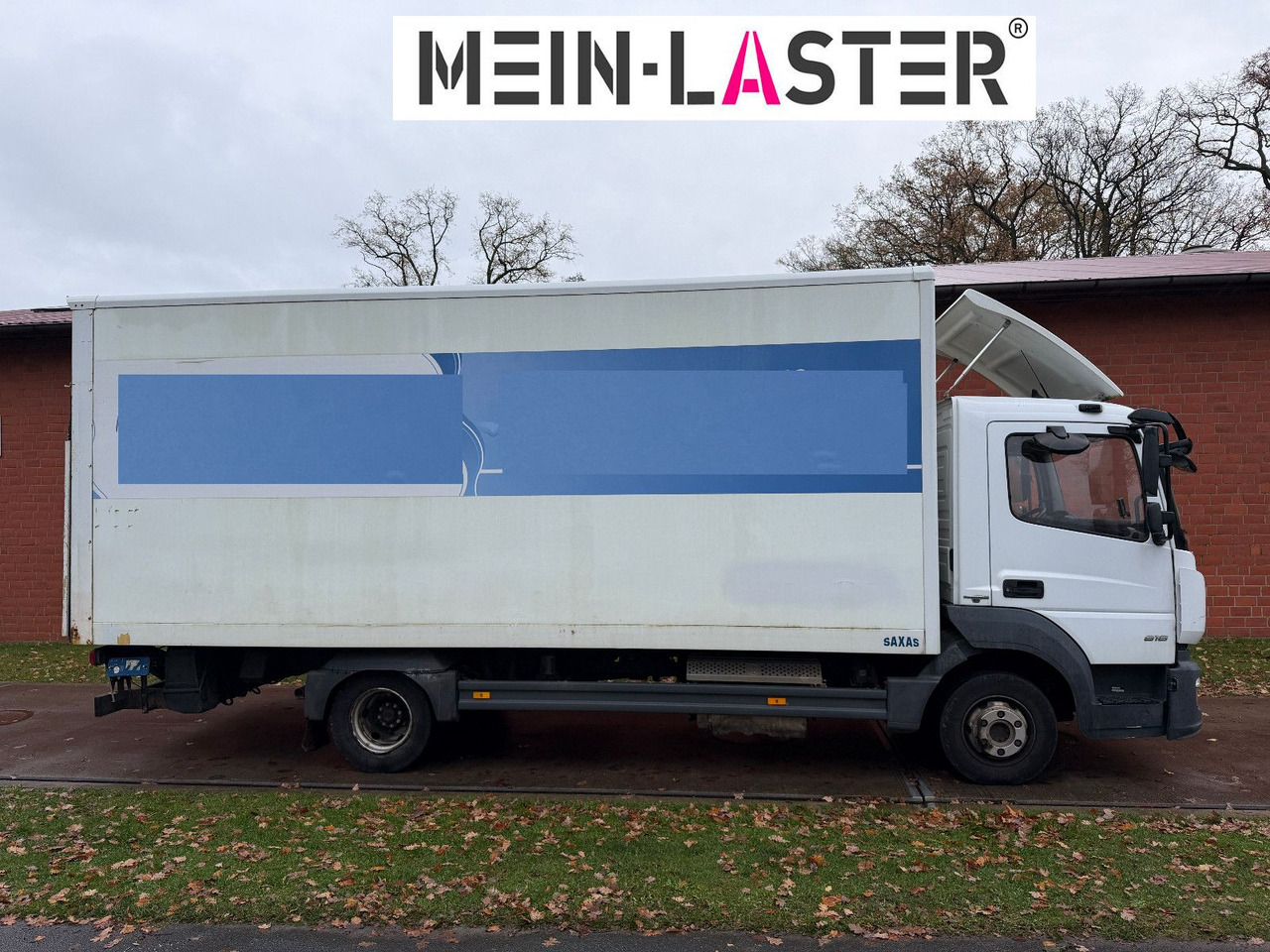 Mercedes-Benz Atego 816 LBW AHK 3 Sitzer - Varebil med skap: bilde 4 Mercedes-Benz Atego 816 LBW AHK 3 Sitzer - Varebil med skap: bilde 4