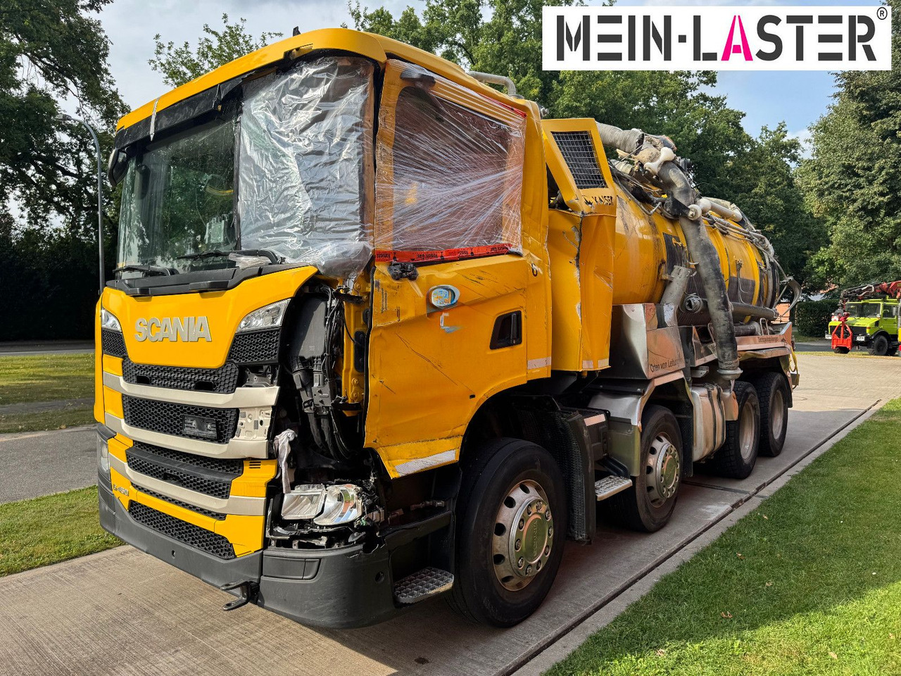 Scania G 450 8x4 Kaiser Twister Komfort V2A Funk - Vakuum lastebil: bilde 2 Scania G 450 8x4 Kaiser Twister Komfort V2A Funk - Vakuum lastebil: bilde 2