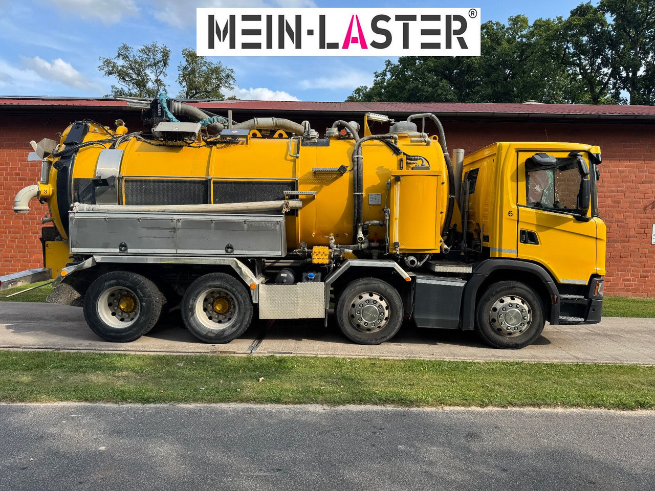 Scania G 450 8x4 Kaiser Twister Komfort V2A Funk - Vakuum lastebil: bilde 3 Scania G 450 8x4 Kaiser Twister Komfort V2A Funk - Vakuum lastebil: bilde 3