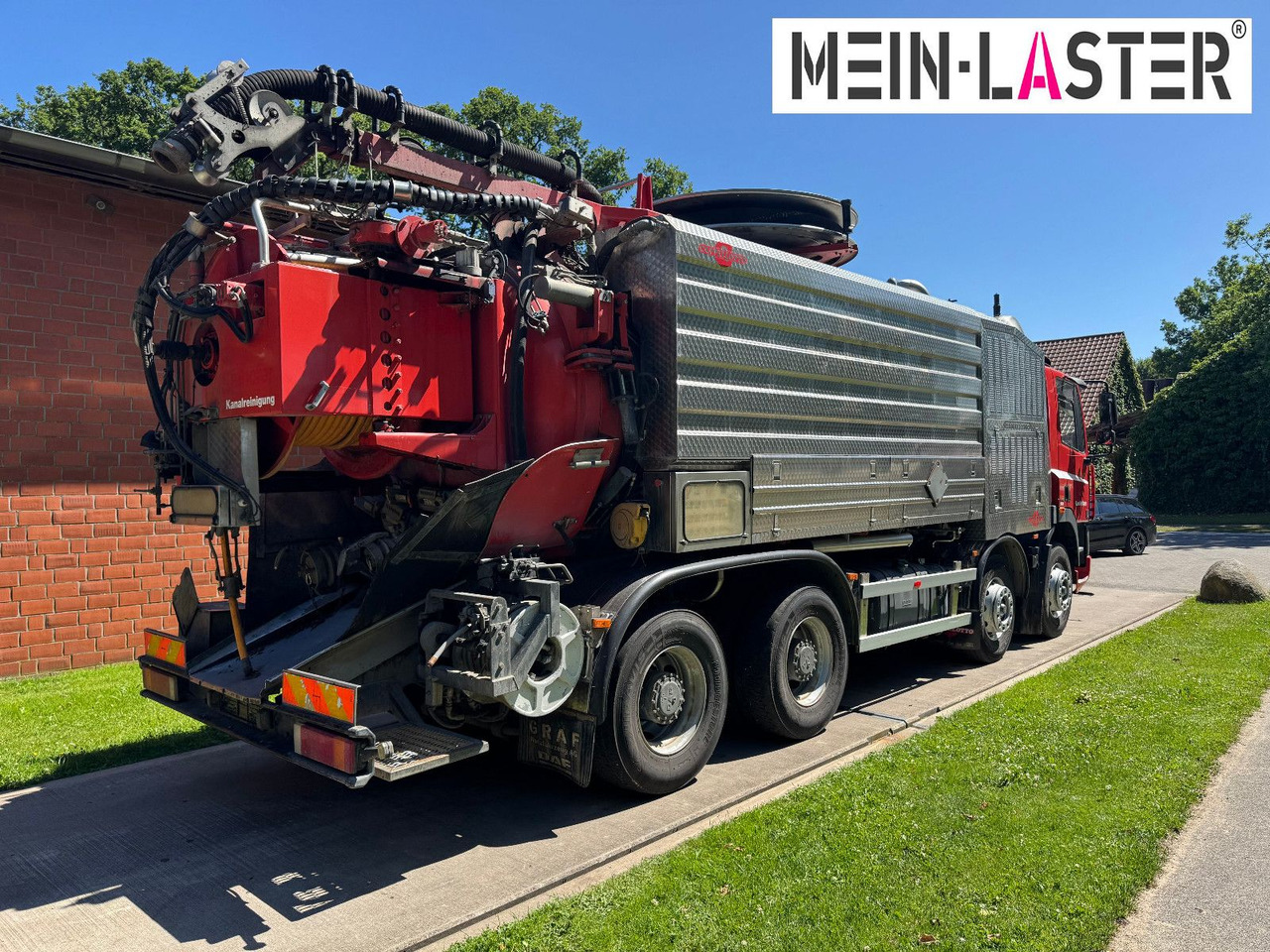 Scania G 450 8x4 Kaiser Twister Komfort V2A Funk - Vakuum lastebil: bilde 4 Scania G 450 8x4 Kaiser Twister Komfort V2A Funk - Vakuum lastebil: bilde 4