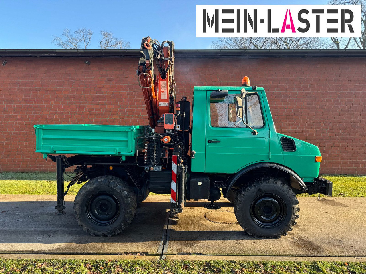Unimog U 1200 Atlas 75.2 Kran 14 m Funk FB *1. Hand - Kranbil, Tippbil: bilde 5 Unimog U 1200 Atlas 75.2 Kran 14 m Funk FB *1. Hand - Kranbil, Tippbil: bilde 5