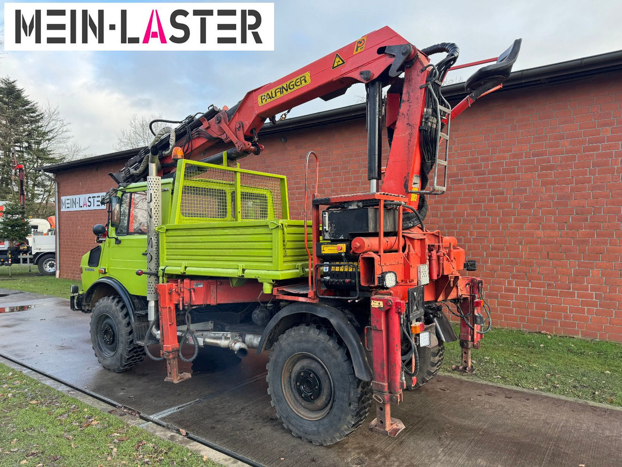 Unimog U 1650 PK 10500 Kran 15 m max. 3,9 t Seilwinde - Kranbil: bilde 4 Unimog U 1650 PK 10500 Kran 15 m max. 3,9 t Seilwinde - Kranbil: bilde 4