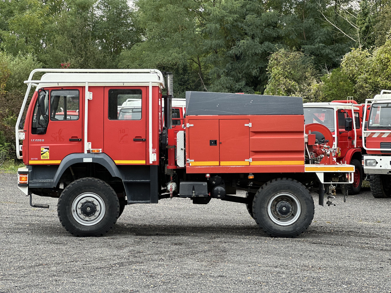 Brannbil MAN LE 220B. 4x4: bilde 7