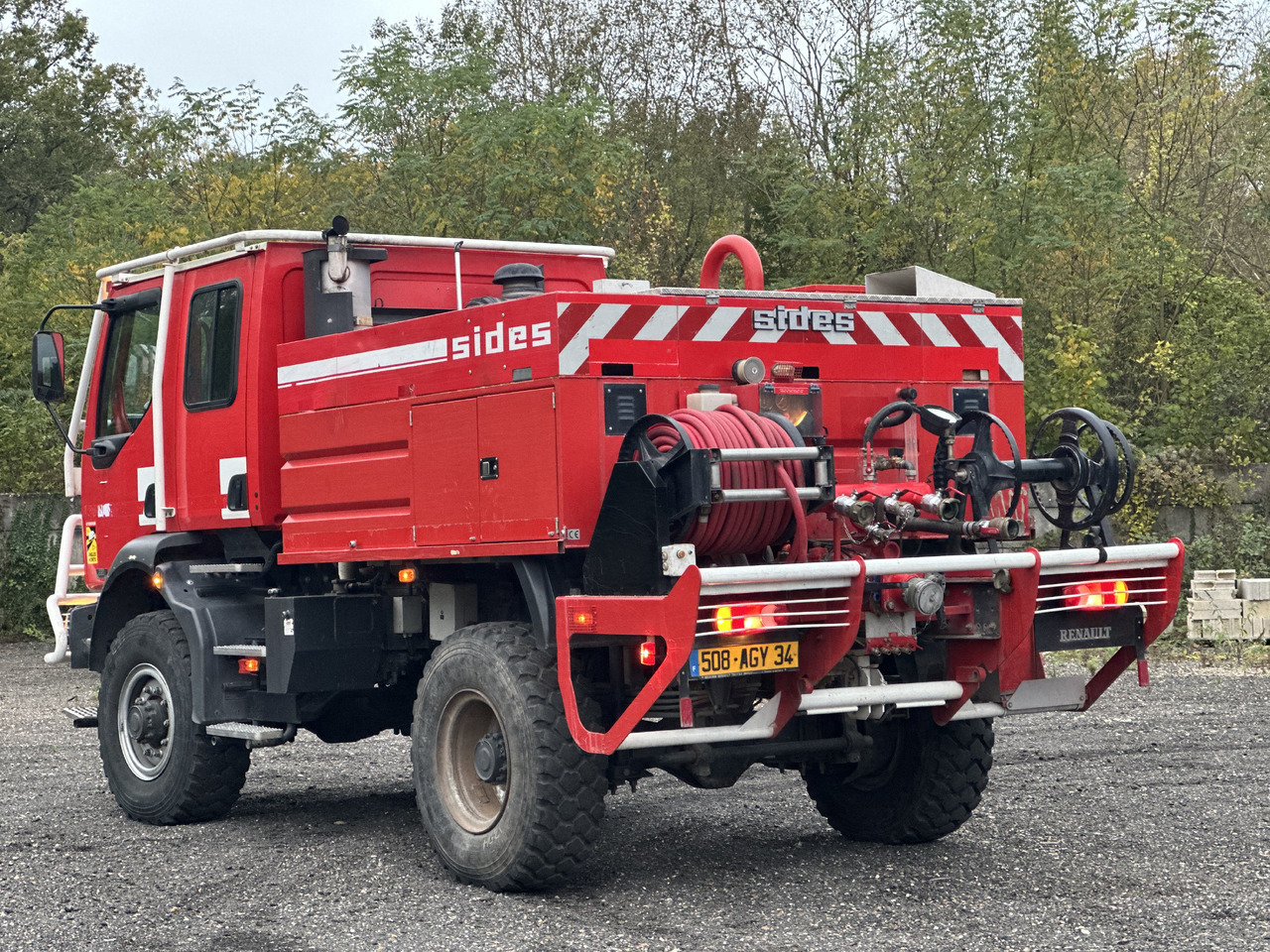 RENAULT Midlum 220 4x4 - Brannbil: bilde 4 RENAULT Midlum 220 4x4 - Brannbil: bilde 4