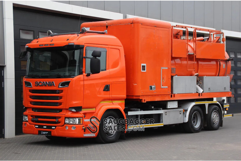 Scania R520 V8 KOKS MegaVac Loader 8000 Evo – Dry material unit - Vakuum lastebil: bilde 1 Scania R520 V8 KOKS MegaVac Loader 8000 Evo – Dry material unit - Vakuum lastebil: bilde 1