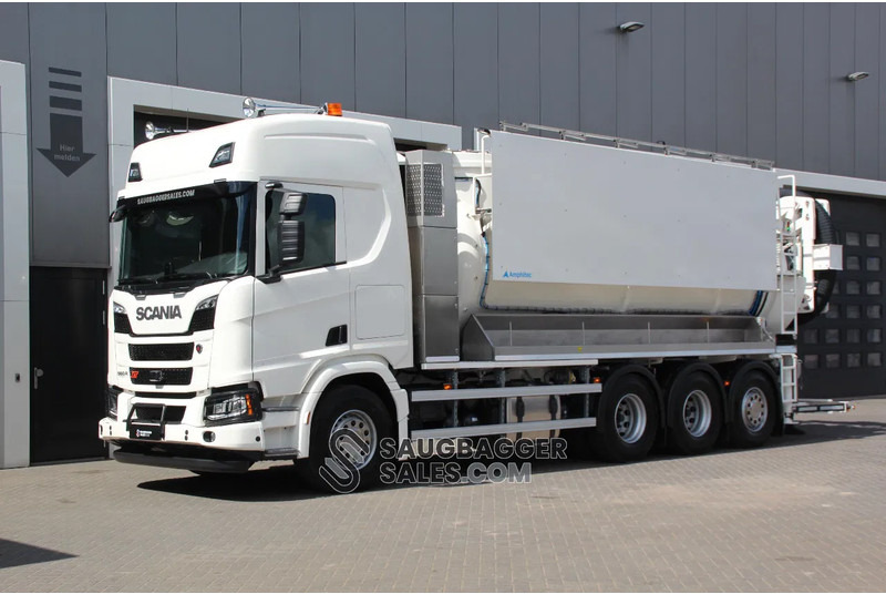 Scania R560 Amphitec Vortex 11000 - Vakuum lastebil: bilde 1 Scania R560 Amphitec Vortex 11000 - Vakuum lastebil: bilde 1