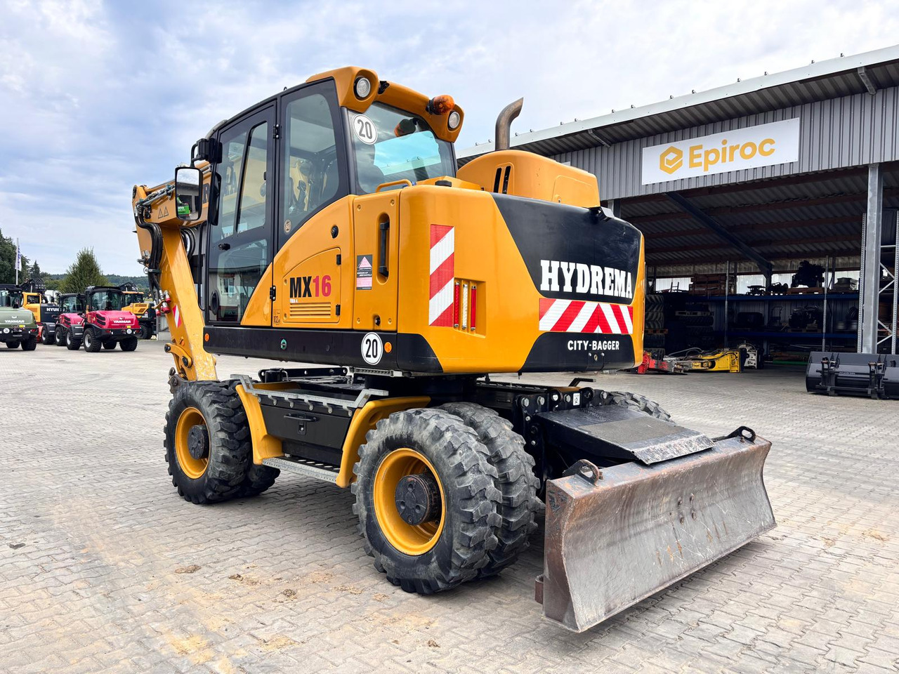 Hydrema MX 16G - Hjulgraver: bilde 4 Hydrema MX 16G - Hjulgraver: bilde 4