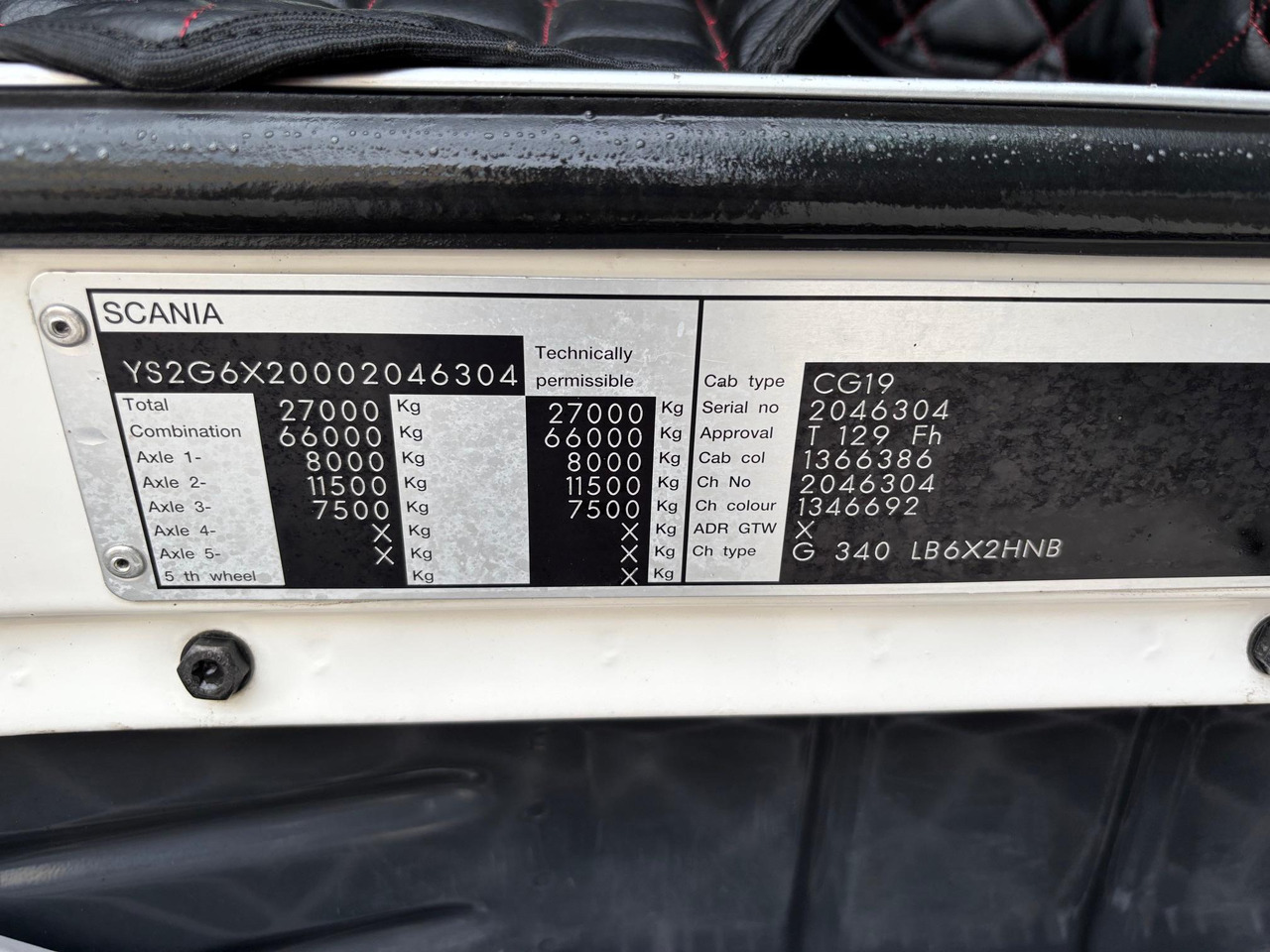 Skapbil SCANIA G340: bilde 18