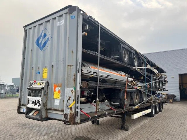Krone multiple 2014 & 2015 XL P400 mega huckepack curtain sided trailer stacks - Skapsemi: bilde 4 Krone multiple 2014 & 2015 XL P400 mega huckepack curtain sided trailer stacks - Skapsemi: bilde 4