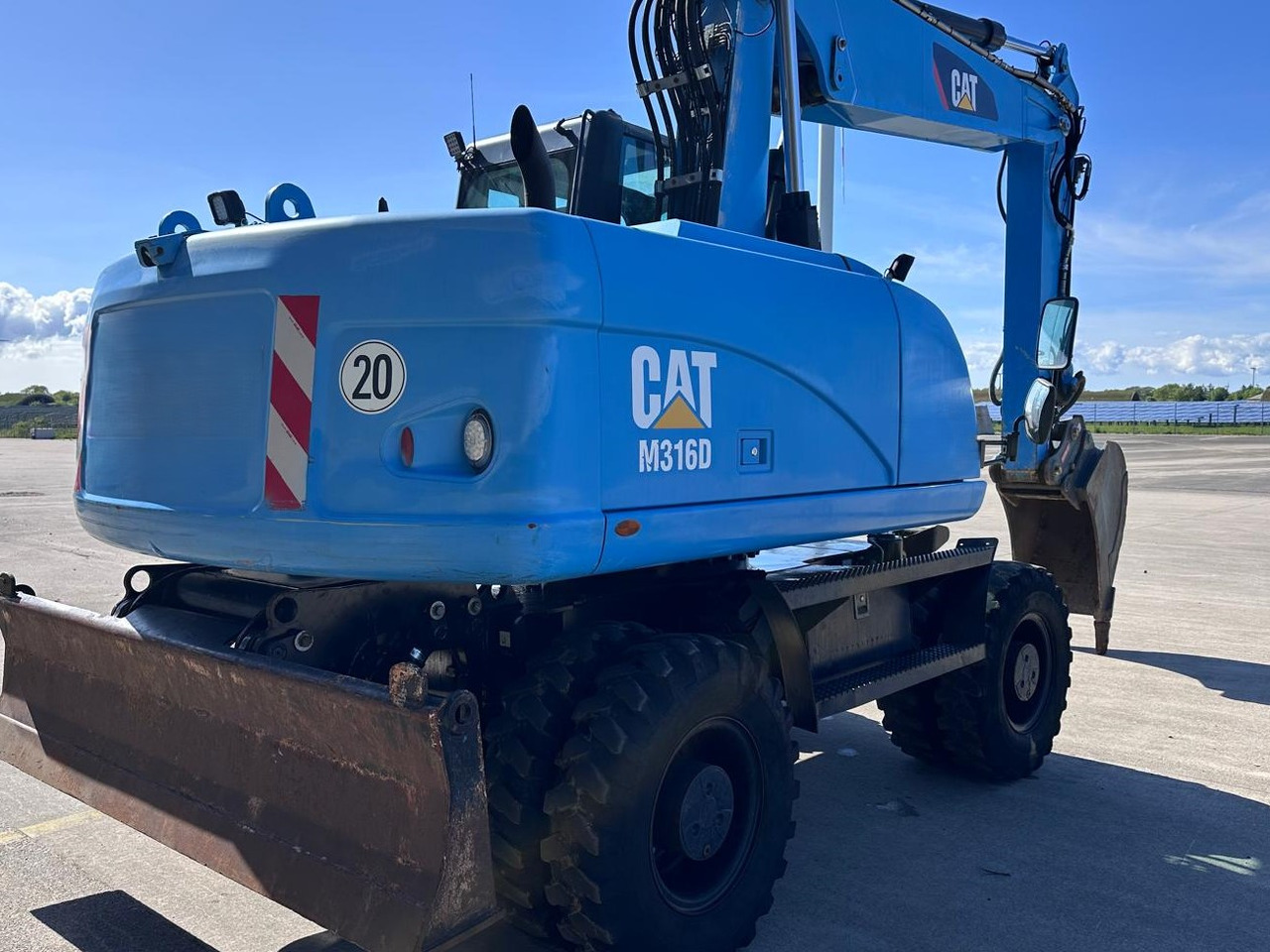 CATERPILLAR M 316 D Oil Quick OQ 65 Deutsche Maschine Top ! - Hjulgraver: bilde 4 CATERPILLAR M 316 D Oil Quick OQ 65 Deutsche Maschine Top ! - Hjulgraver: bilde 4