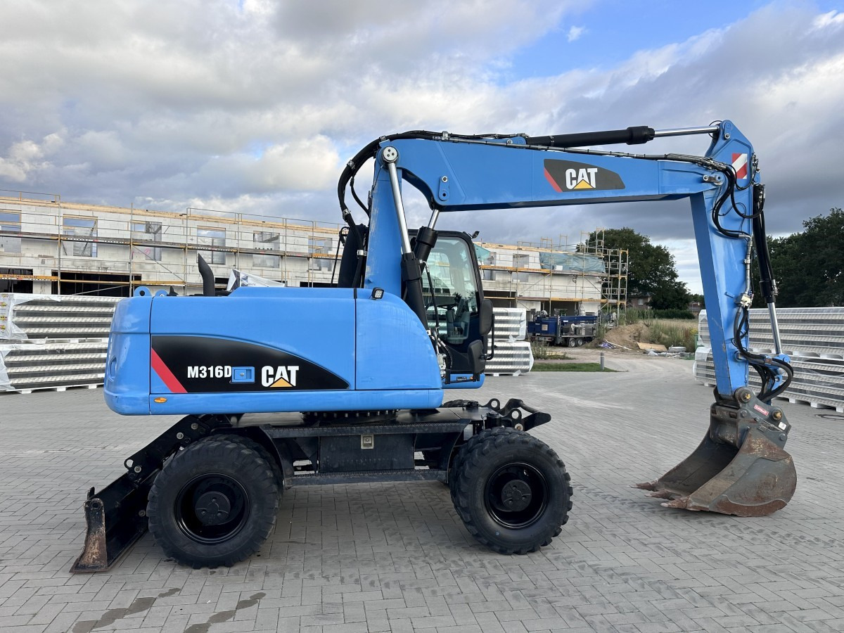 CATERPILLAR M 316 D Oil Quick OQ 65 Deutsche Maschine Top ! - Hjulgraver: bilde 2 CATERPILLAR M 316 D Oil Quick OQ 65 Deutsche Maschine Top ! - Hjulgraver: bilde 2
