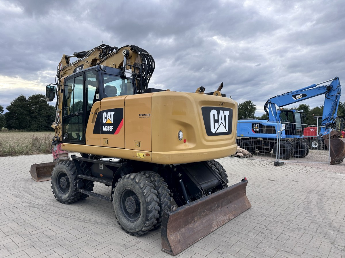 CATERPILLAR M 318 F Offset boom Deutsche Maschine Top ! - Hjulgraver: bilde 5 CATERPILLAR M 318 F Offset boom Deutsche Maschine Top ! - Hjulgraver: bilde 5