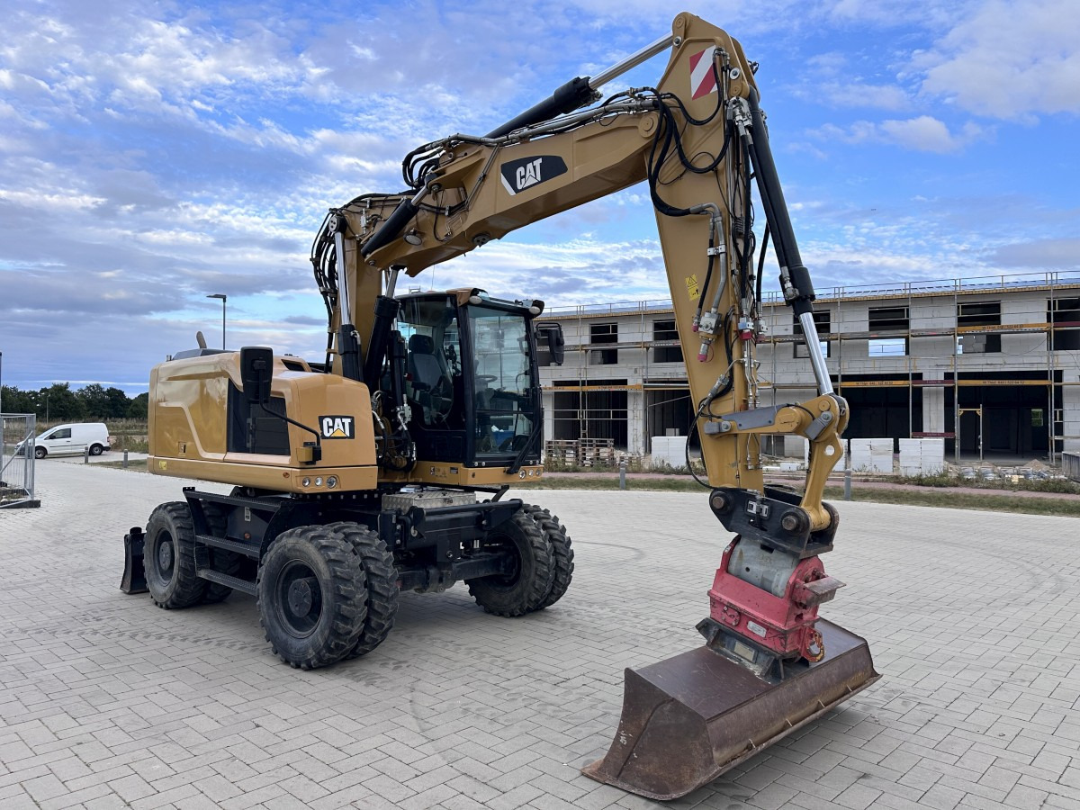CATERPILLAR M 318 F Offset boom Deutsche Maschine Top ! - Hjulgraver: bilde 4 CATERPILLAR M 318 F Offset boom Deutsche Maschine Top ! - Hjulgraver: bilde 4