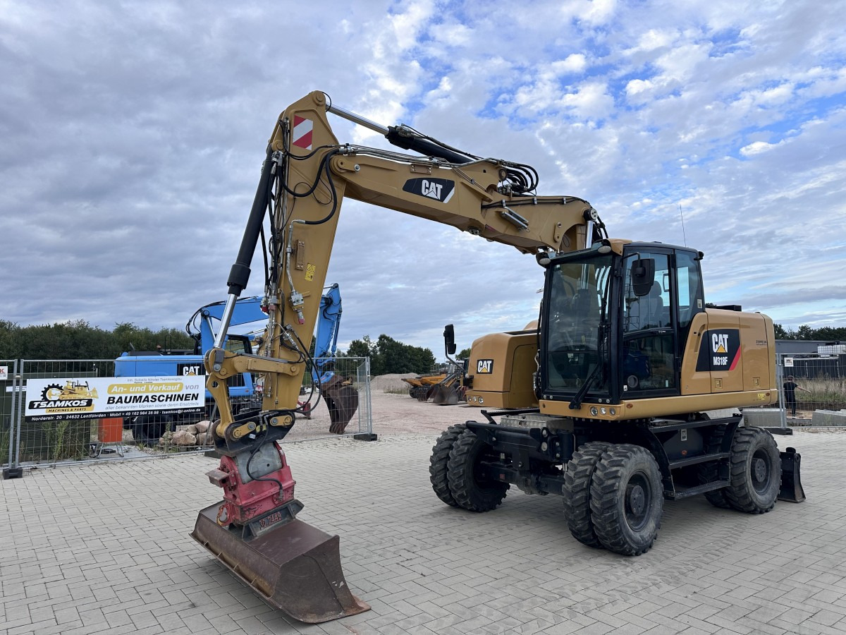 CATERPILLAR M 318 F Offset boom Deutsche Maschine Top ! - Hjulgraver: bilde 3 CATERPILLAR M 318 F Offset boom Deutsche Maschine Top ! - Hjulgraver: bilde 3