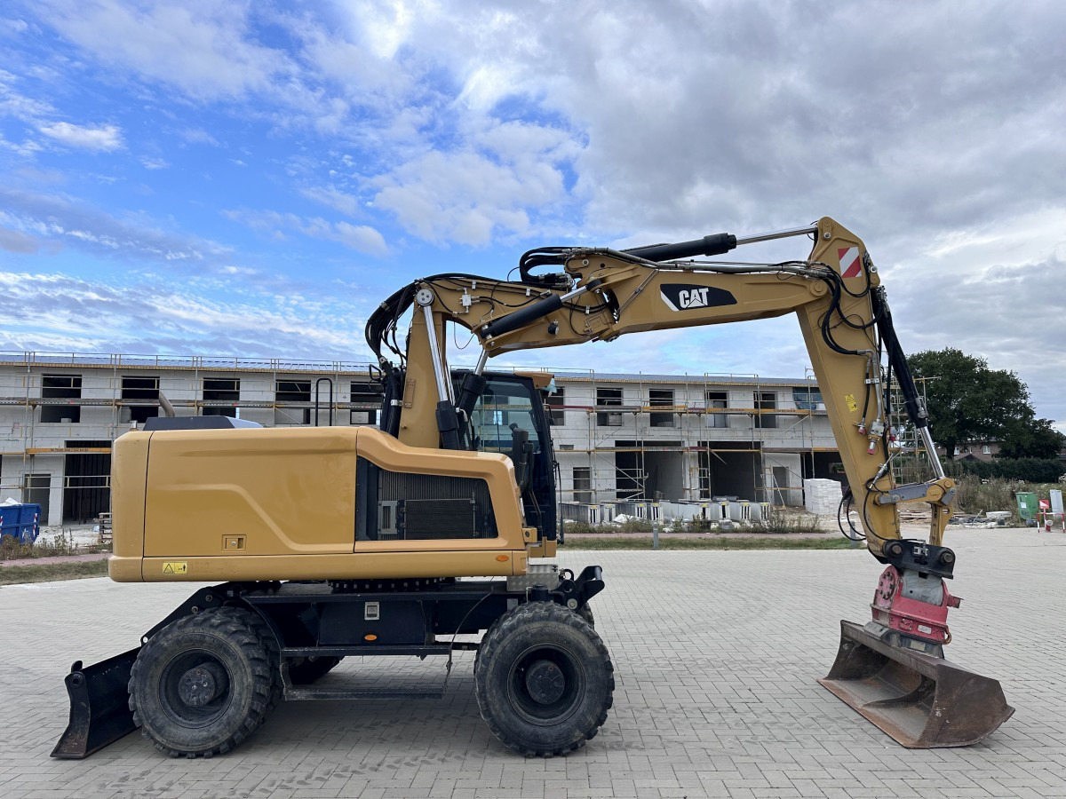 CATERPILLAR M 318 F Offset boom Deutsche Maschine Top ! - Hjulgraver: bilde 2 CATERPILLAR M 318 F Offset boom Deutsche Maschine Top ! - Hjulgraver: bilde 2