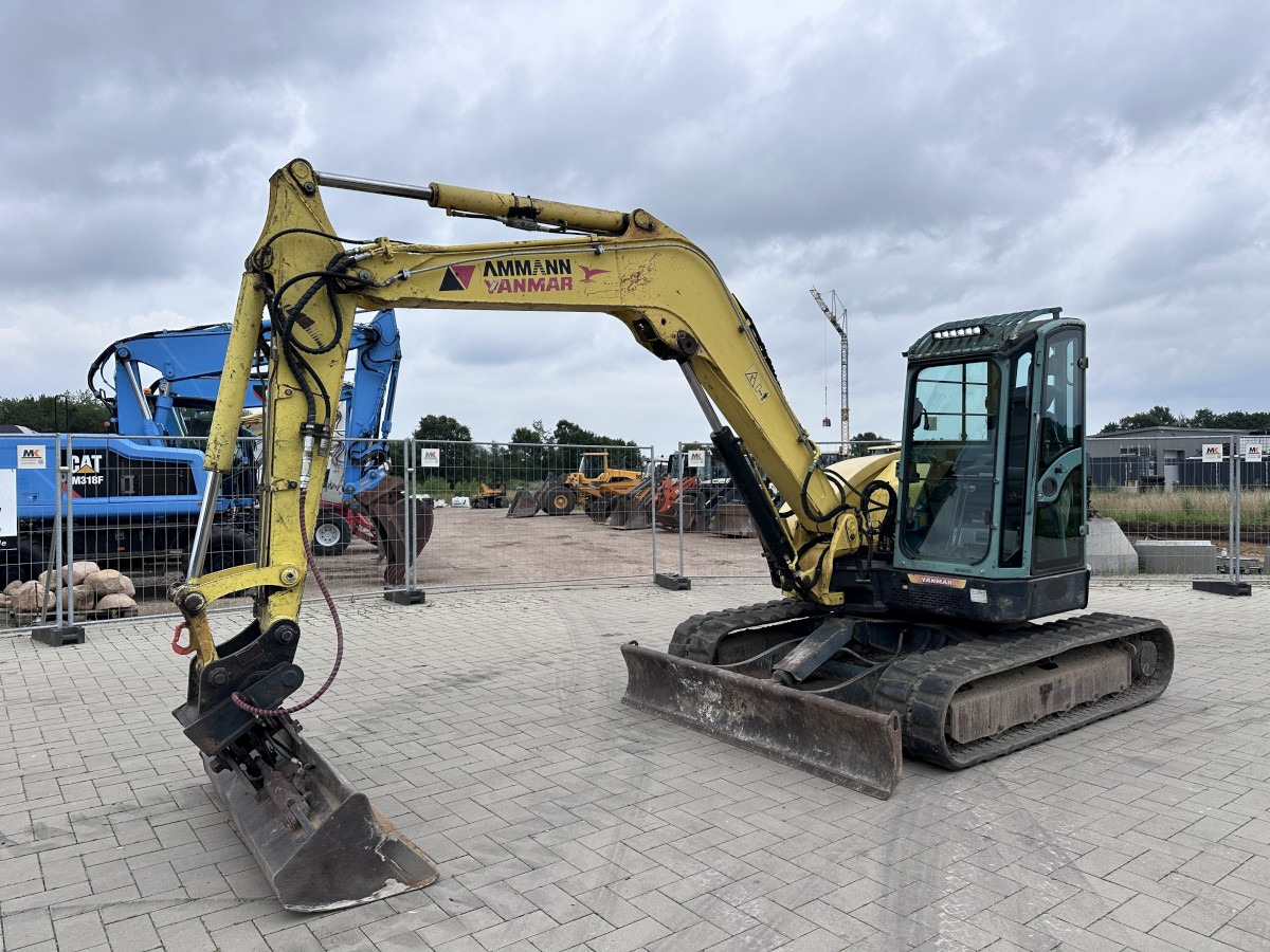 YANMAR Vio 75 Top Zustand German machine ! ! ! - Minigraver: bilde 3 YANMAR Vio 75 Top Zustand German machine ! ! ! - Minigraver: bilde 3