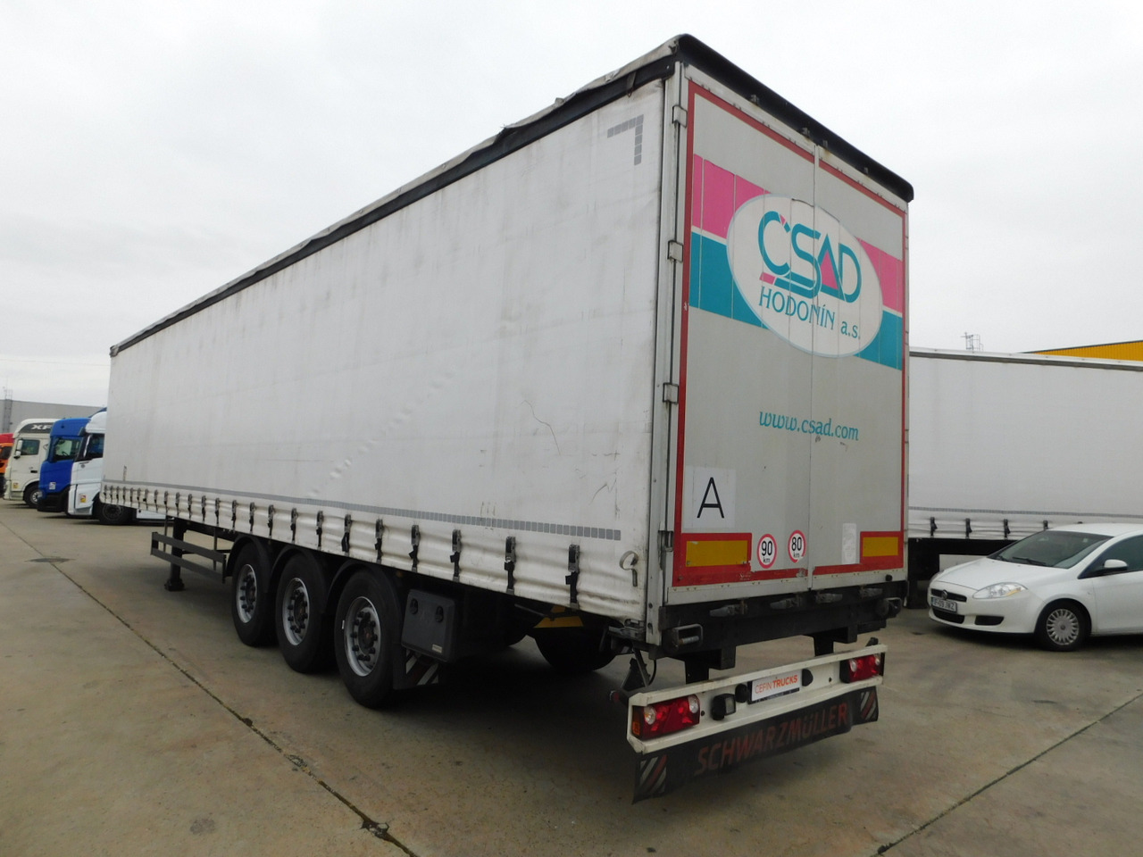 Schwarzmuller J serie - Gardintrailer: bilde 4 Schwarzmuller J serie - Gardintrailer: bilde 4