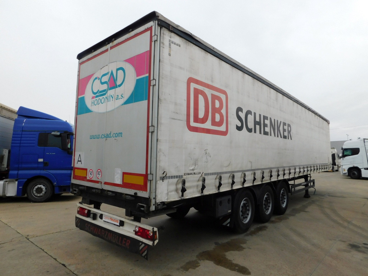 Schwarzmuller J serie - Gardintrailer: bilde 3 Schwarzmuller J serie - Gardintrailer: bilde 3