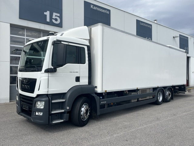 MAN TGS 26.460 6x2-4 Euro6 Klima Navi Luftfeder - Lastebil med kjøl: bilde 1 MAN TGS 26.460 6x2-4 Euro6 Klima Navi Luftfeder - Lastebil med kjøl: bilde 1