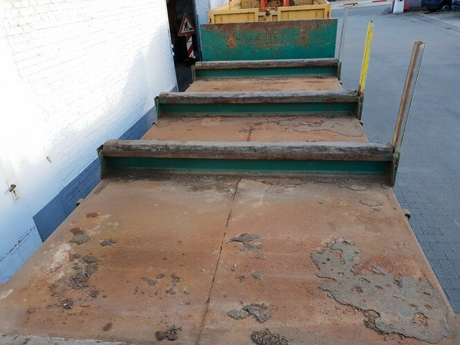 Planhenger/ Flathenger Anhänger Plateau Anhänger Pritsche Plateau, Rungen, 3x vorh.: bilde 7