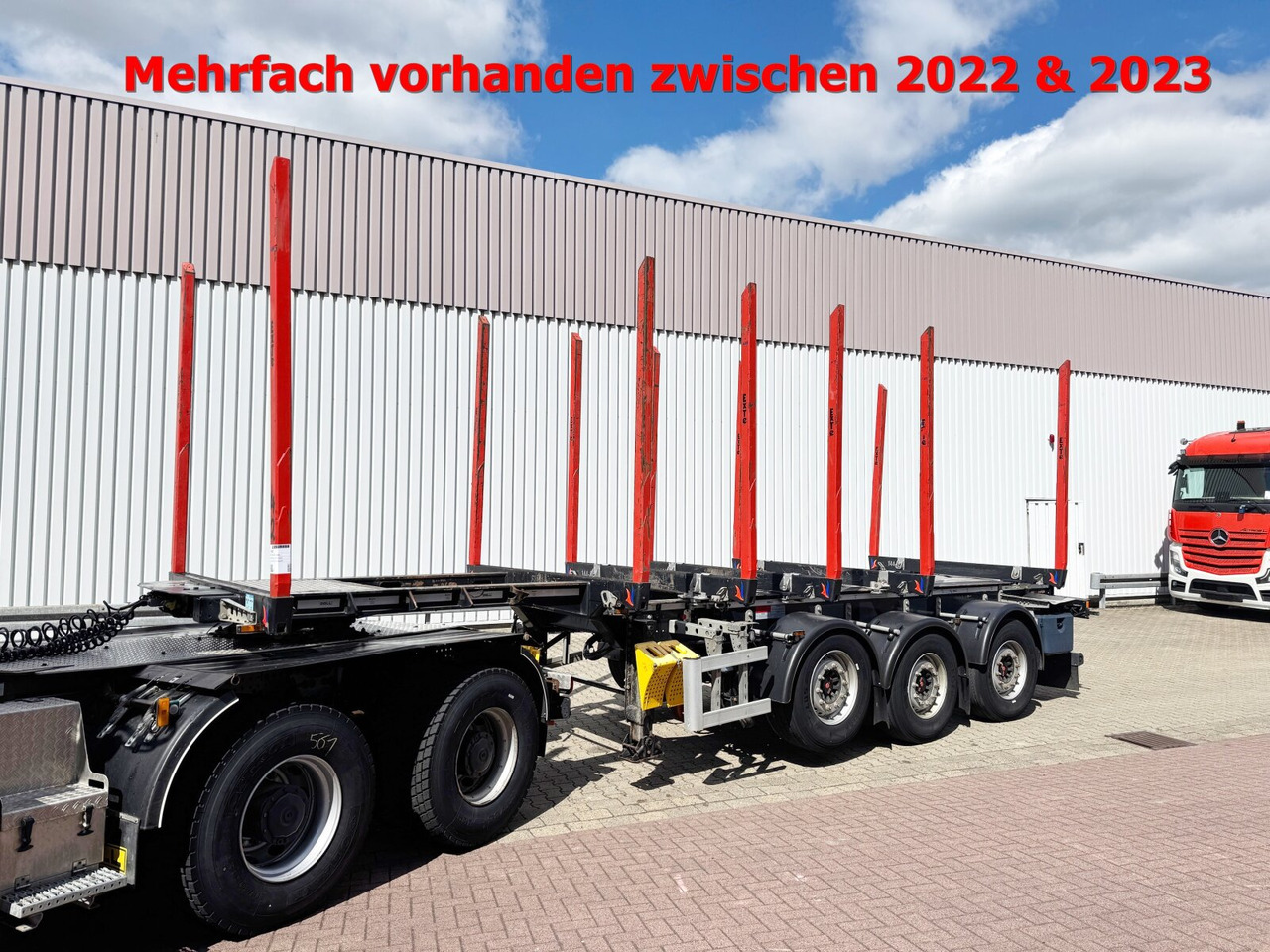 Doll LOGO H3L-14XL LOGO H3L-14XL, Liftachse, Nachlauflenkachse, teleskopierbar 9,4m-12,9 - Tømmersemi: bilde 1 Doll LOGO H3L-14XL LOGO H3L-14XL, Liftachse, Nachlauflenkachse, teleskopierbar 9,4m-12,9 - Tømmersemi: bilde 1