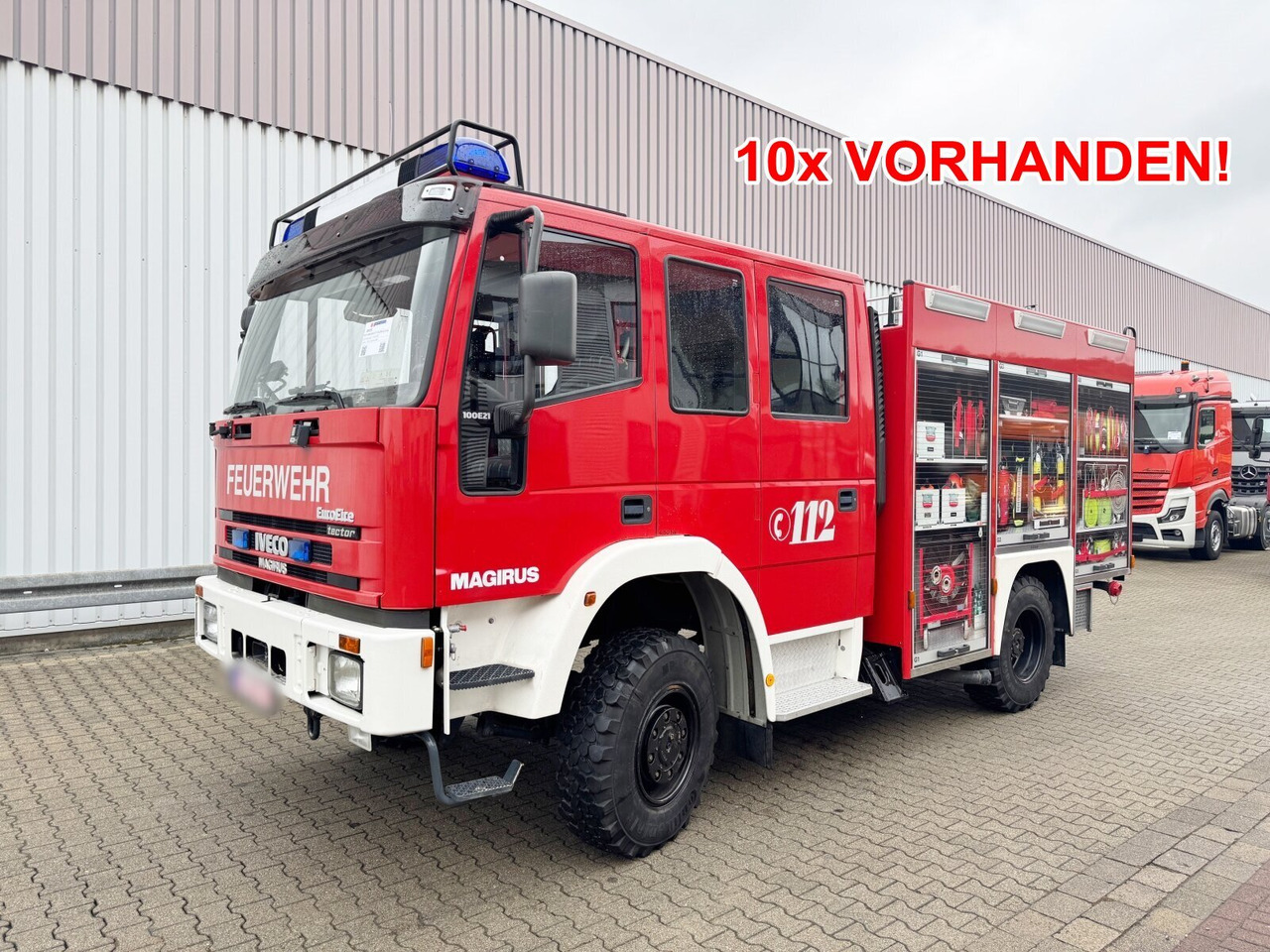 FF 100 EW 4x4 Doka EuroFire FF 100 E 21 WR tector 4x4 Doka, LF 8/6 - Brannbil: bilde 1 FF 100 EW 4x4 Doka EuroFire FF 100 E 21 WR tector 4x4 Doka, LF 8/6 - Brannbil: bilde 1