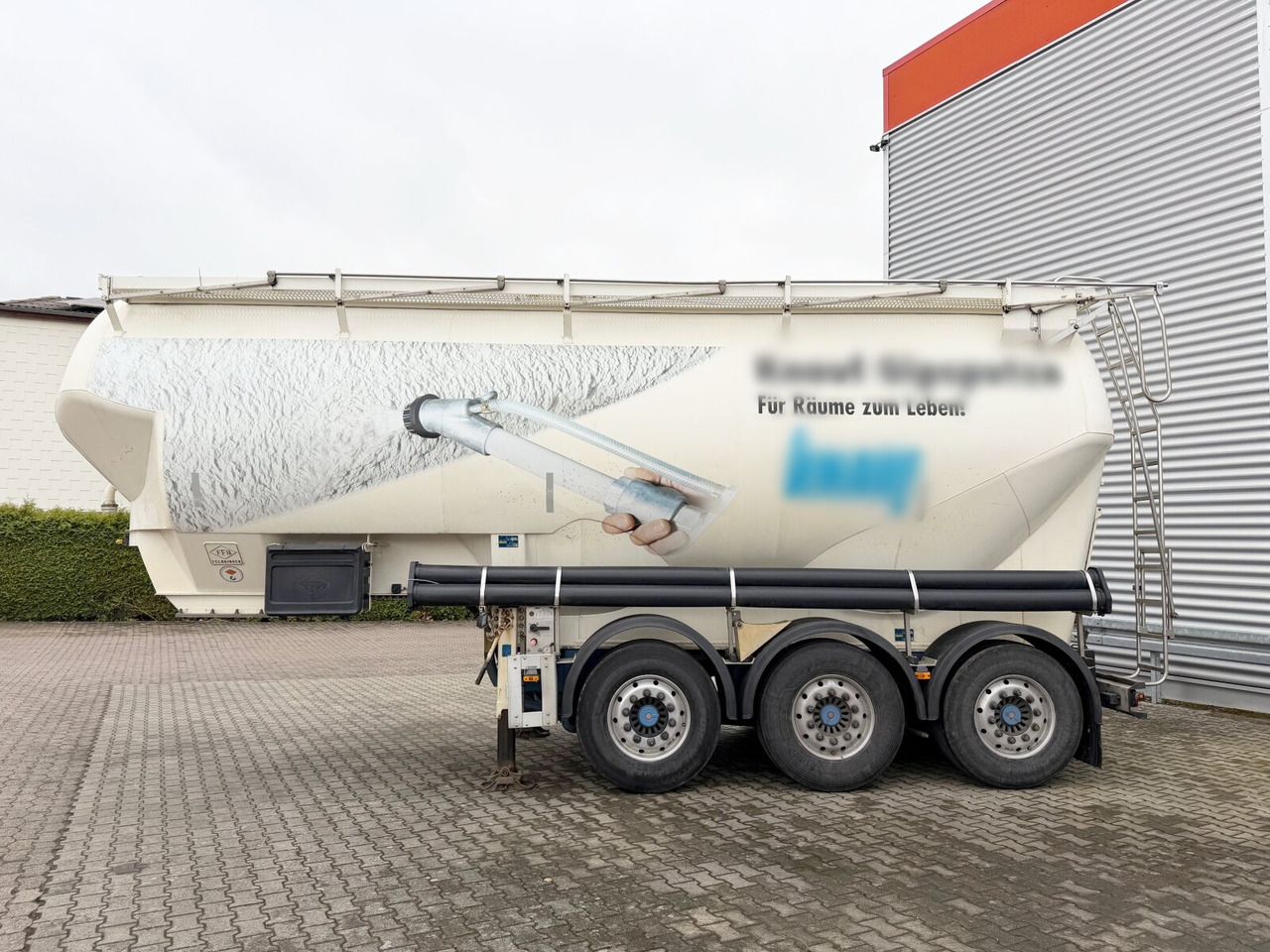 Bulktrailer Feldbinder EUT 38.3-3 EUT 38.3-3, Liftachse, 3 Kammern, ca. 38.000l: bilde 8 Bulktrailer Feldbinder EUT 38.3-3 EUT 38.3-3, Liftachse, 3 Kammern, ca. 38.000l: bilde 8