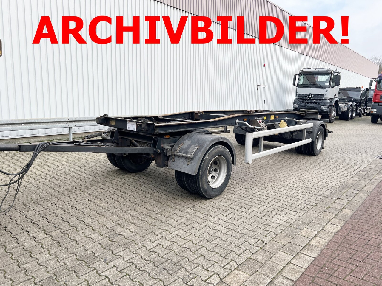 HSA 18.65 Schlittenabroller HUEFFERMANN HSA 18.65 Schlittenabroller - Krokhenger/ Liftdumper henger: bilde 1 HSA 18.65 Schlittenabroller HUEFFERMANN HSA 18.65 Schlittenabroller - Krokhenger/ Liftdumper henger: bilde 1