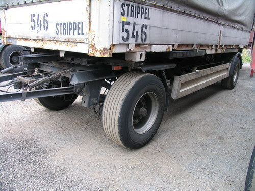 Krone AZW 18 - Container-transport/ Vekselflak tilhenger: bilde 1 Krone AZW 18 - Container-transport/ Vekselflak tilhenger: bilde 1