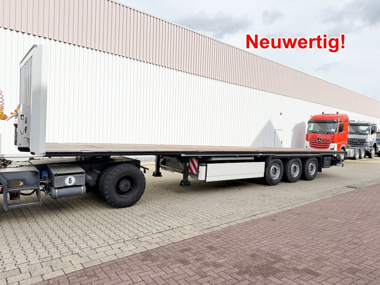 Krone SDP 27 SDP 27, Liftachse, Twist-Locks, 20/2x20/40Fuß, Neuwertig! - Åpen semitrailer: bilde 1 Krone SDP 27 SDP 27, Liftachse, Twist-Locks, 20/2x20/40Fuß, Neuwertig! - Åpen semitrailer: bilde 1
