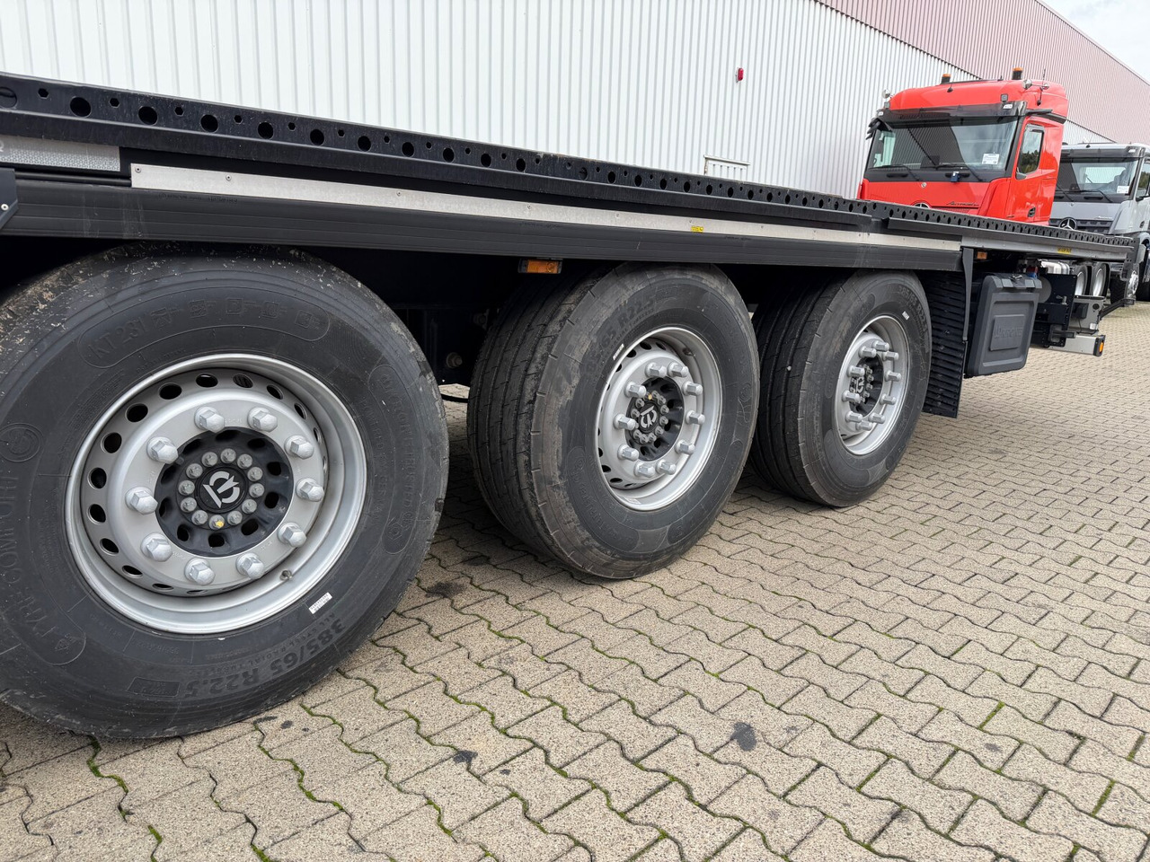 Krone SDP 27 SDP 27, Liftachse, Twist-Locks, 20/2x20/40Fuß, Neuwertig! - Åpen semitrailer: bilde 5 Krone SDP 27 SDP 27, Liftachse, Twist-Locks, 20/2x20/40Fuß, Neuwertig! - Åpen semitrailer: bilde 5