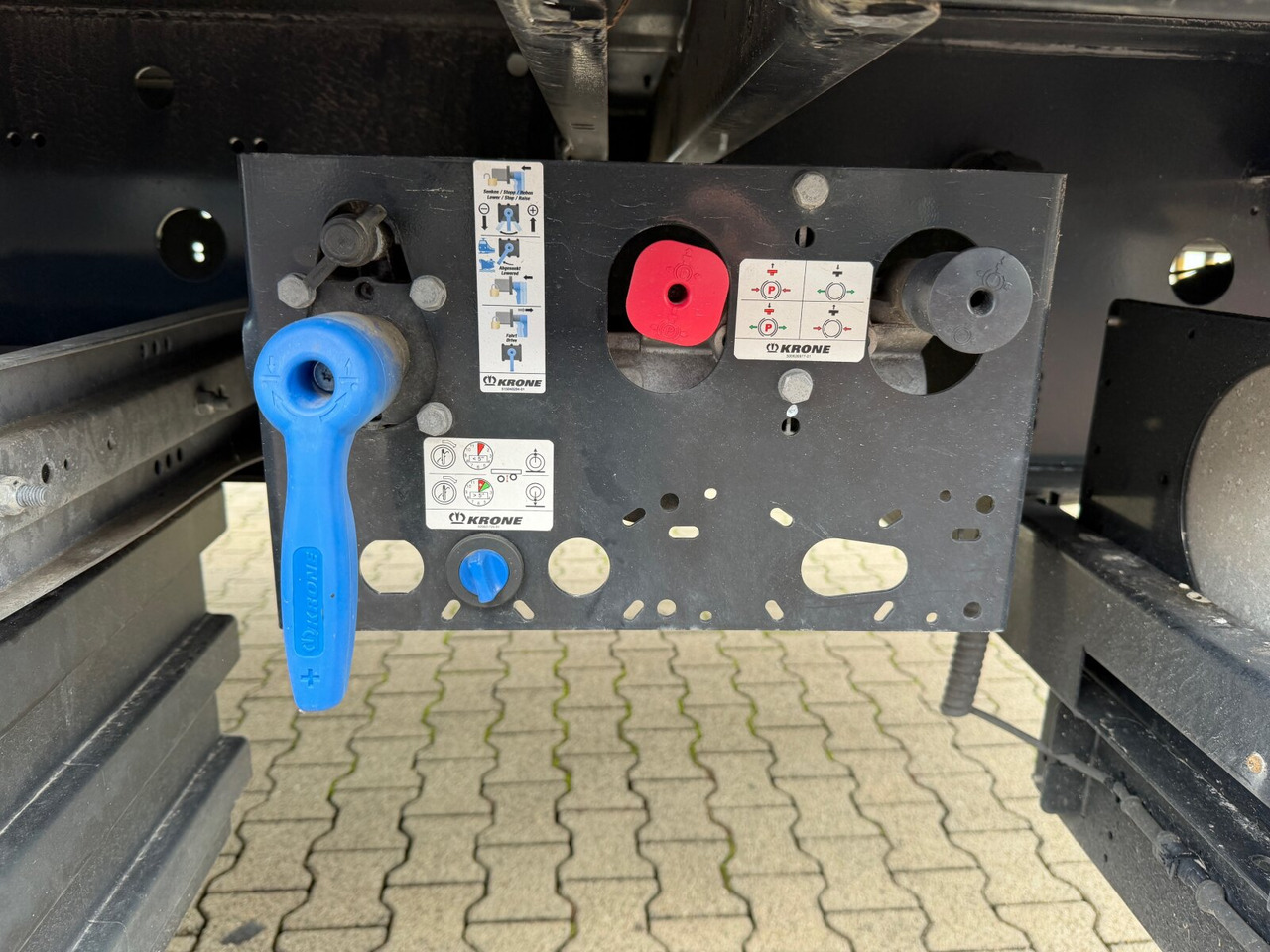 Krone SDP 27 SDP 27, Liftachse, Twist-Locks, 20/2x20/40Fuß, Neuwertig! - Åpen semitrailer: bilde 4 Krone SDP 27 SDP 27, Liftachse, Twist-Locks, 20/2x20/40Fuß, Neuwertig! - Åpen semitrailer: bilde 4