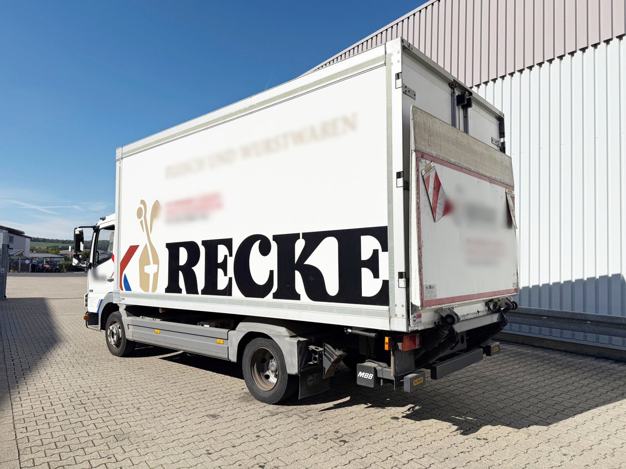 Mercedes-Benz Atego 816 L 4x2 Atego 816 L 4x2, Kühlkoffer, ThermoKing, Trennwand, LBW MBB - Lastebil: bilde 4 Mercedes-Benz Atego 816 L 4x2 Atego 816 L 4x2, Kühlkoffer, ThermoKing, Trennwand, LBW MBB - Lastebil: bilde 4