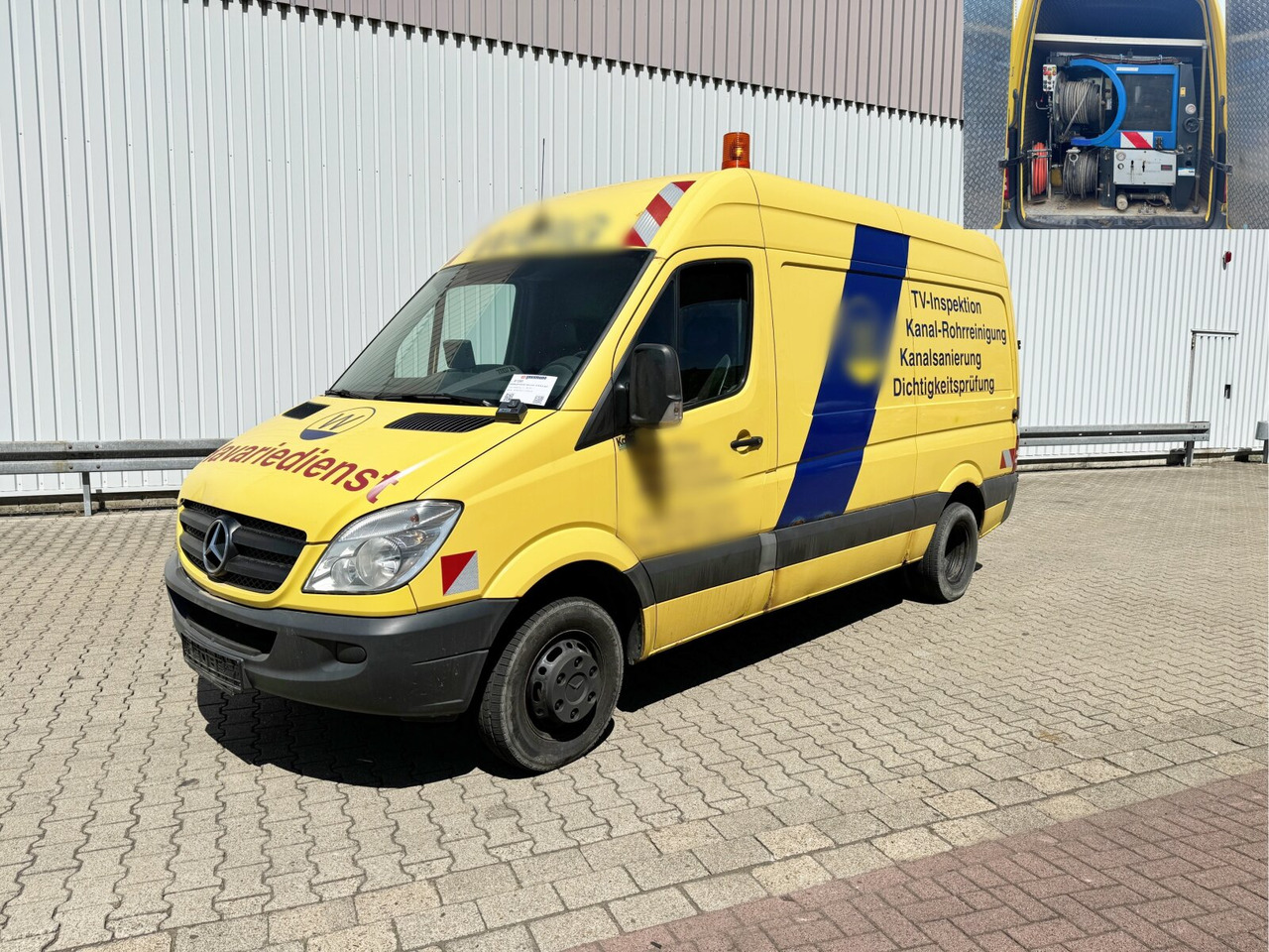 Mercedes-Benz Sprinter 516 KA 4x2 Sprinter 516 KA 4x2, KaRo Hochdruckspüler 150Bar/85l - Lastebil: bilde 1 Mercedes-Benz Sprinter 516 KA 4x2 Sprinter 516 KA 4x2, KaRo Hochdruckspüler 150Bar/85l - Lastebil: bilde 1