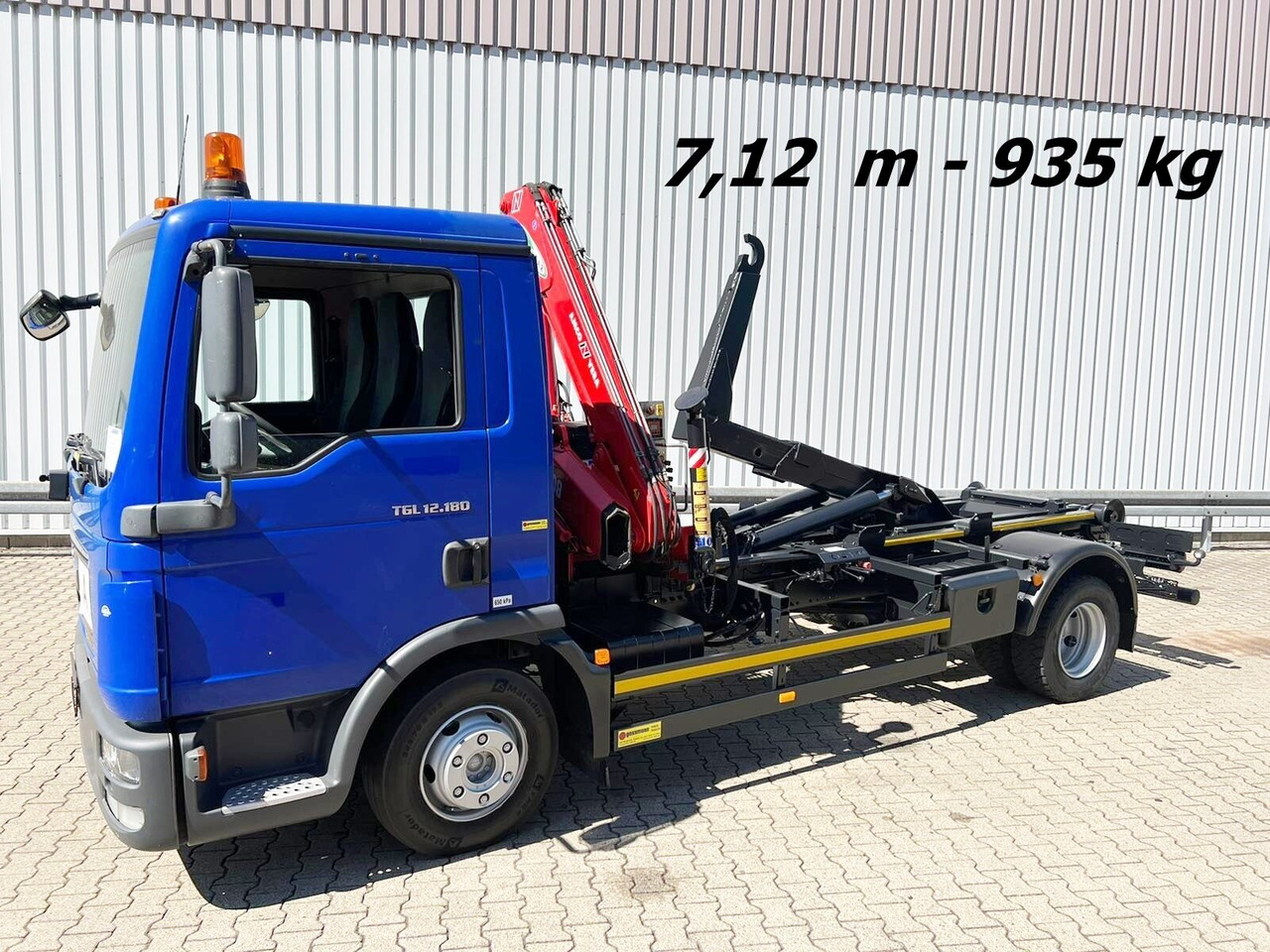 MAN TGL 12.180/210 4x2 BB TGL 12.180/210 4x2 BB, City-Abroller, Kran AMCO VEBA 807N2S - Krokbil, Kranbil: bilde 1 MAN TGL 12.180/210 4x2 BB TGL 12.180/210 4x2 BB, City-Abroller, Kran AMCO VEBA 807N2S - Krokbil, Kranbil: bilde 1