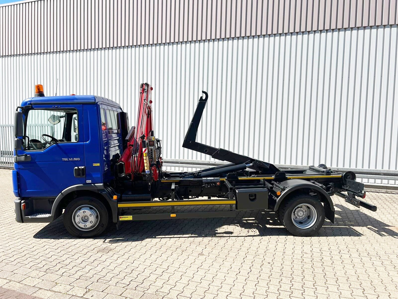 Krokbil, Kranbil MAN TGL 12.180/210 4x2 BB TGL 12.180/210 4x2 BB, City-Abroller, Kran AMCO VEBA 807N2S: bilde 15