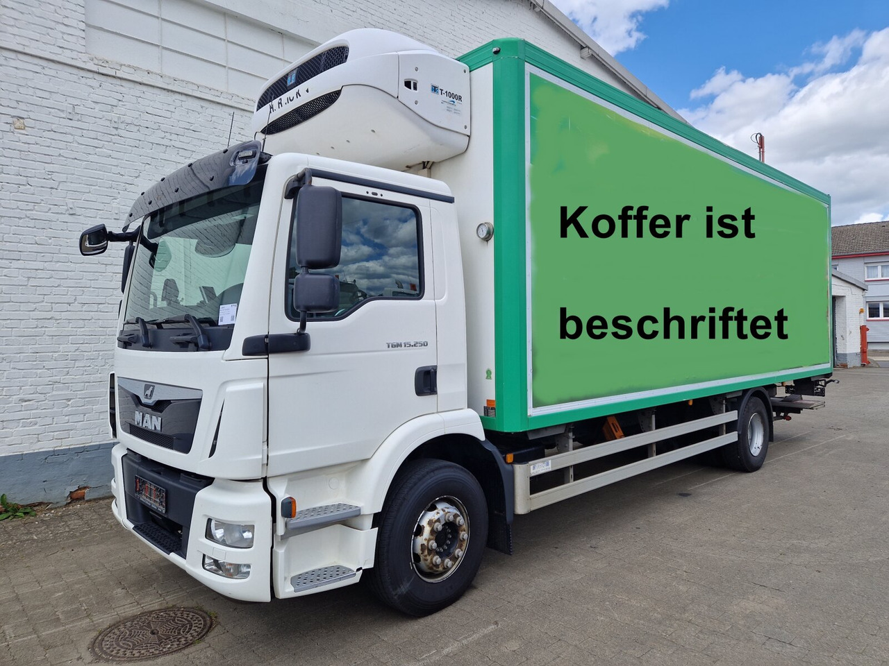 MAN TGM 15.250/340 4X2 BL TGM 15.250/340 4X2 BL, Tiefkühlkoffer, Thermoking, Rolltor, unterfaltbare Dhollandia LBW - Lastebil med kjøl: bilde 1 MAN TGM 15.250/340 4X2 BL TGM 15.250/340 4X2 BL, Tiefkühlkoffer, Thermoking, Rolltor, unterfaltbare Dhollandia LBW - Lastebil med kjøl: bilde 1