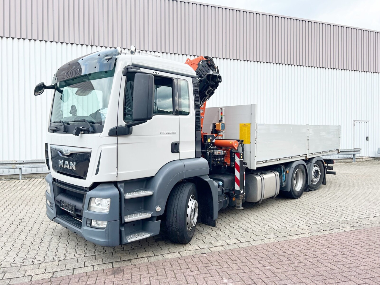Leie MAN TGS 26.360/400 6x2-4 BL TGS 26.360/400 6x2-4 BL, Lenk-/Lift, Kran Atlas AK 206.3E A5, Funk MAN TGS 26.360/400 6x2-4 BL TGS 26.360/400 6x2-4 BL, Lenk-/Lift, Kran Atlas AK 206.3E A5, Funk: bilde 8