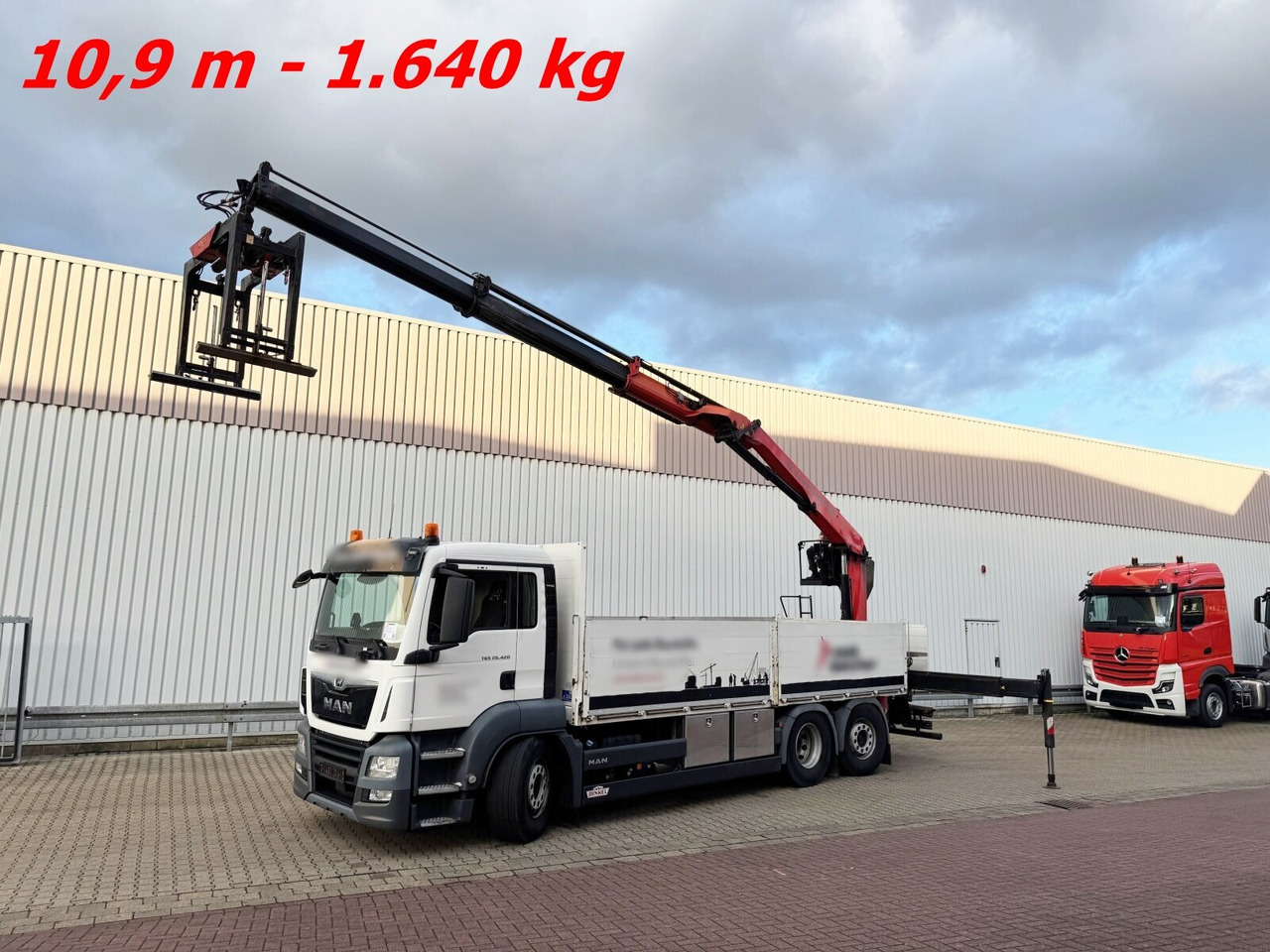 MAN TGS 26.420 6x2-4 LL TGS 26.420 6x2-4 LL, Navi, Lenk-/Liftachse, Heckkran Palfinger PK20.501L TEC - Kranbil, Planbil: bilde 1 MAN TGS 26.420 6x2-4 LL TGS 26.420 6x2-4 LL, Navi, Lenk-/Liftachse, Heckkran Palfinger PK20.501L TEC - Kranbil, Planbil: bilde 1