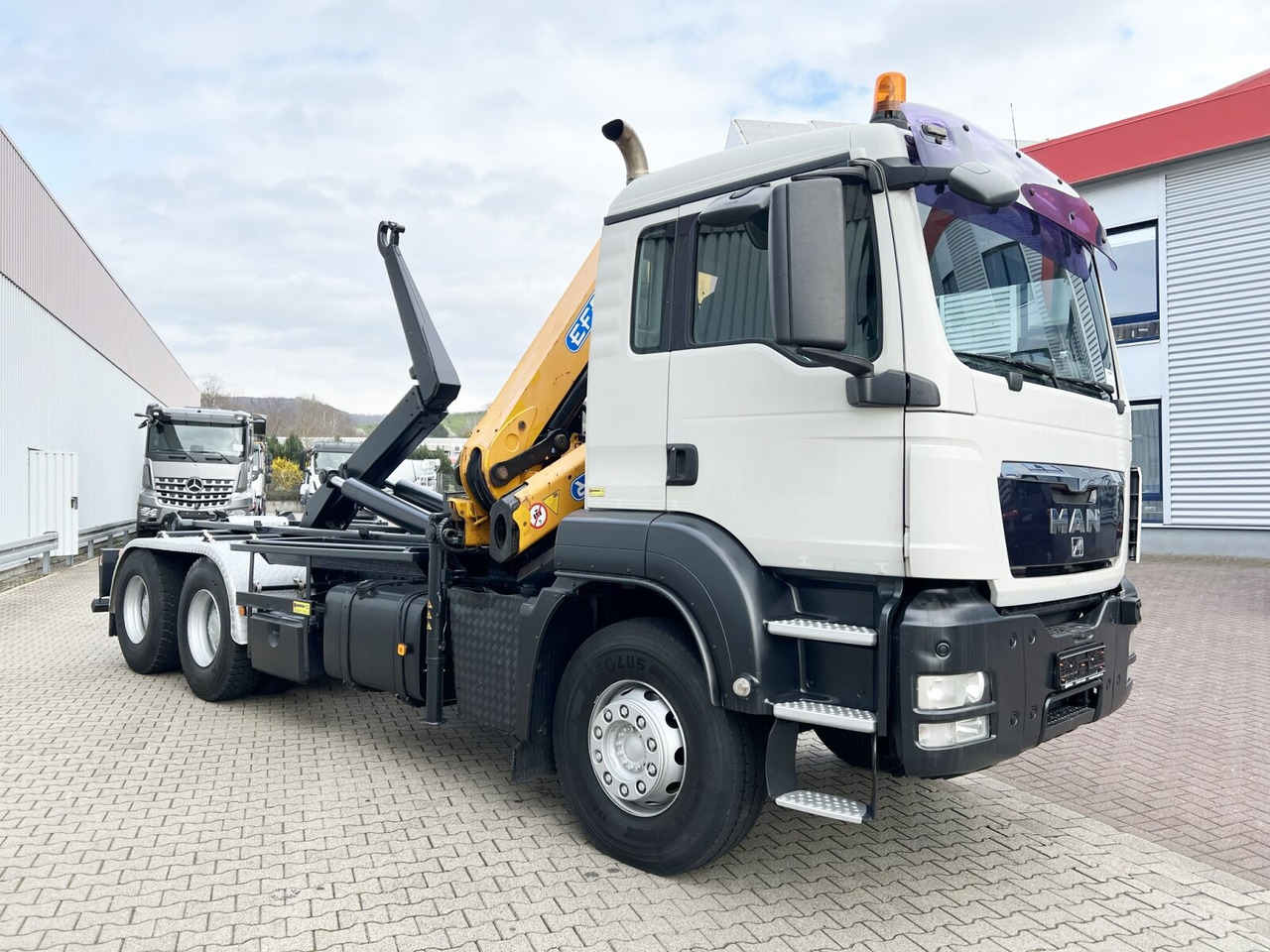 Krokbil, Kranbil MAN TGS 33.440 6X4 BL TGS 33.440 6X4 BL mit Kran Effer 165-3S, Funk: bilde 9