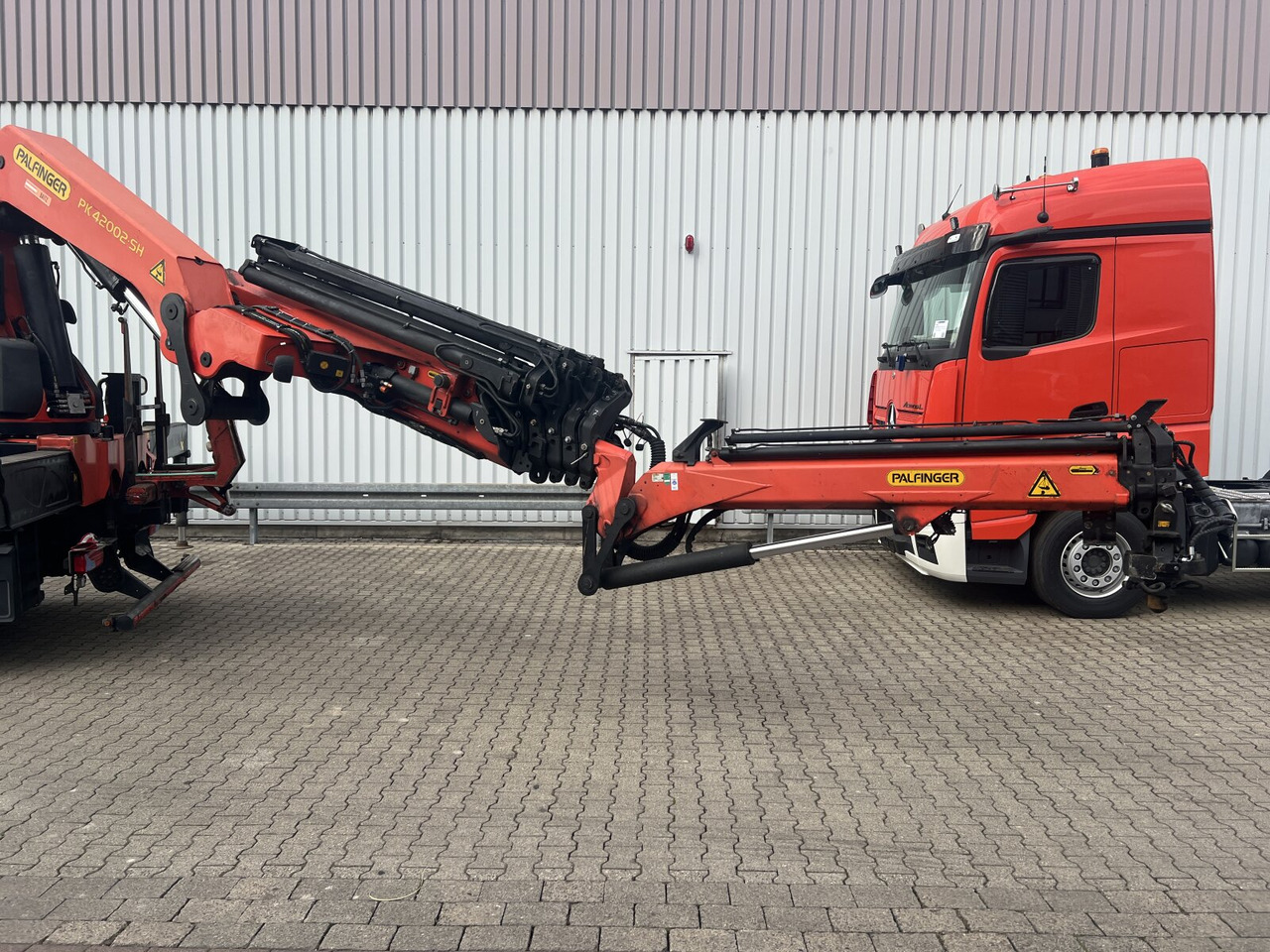 Kranbil, Planbil MAN TGS 35.440 8x4 BL TGS 35.440 8x4 BL, Navi, Heckkran Palfinger PK42002 SH-F + Jip PJ 060 B, 24,9m-730kg, Funk: bilde 14