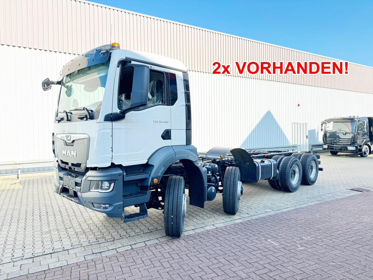 MAN TGS 35.480 8x6H BL CH TGS 35.480 8x6H BL CH, HydroDrive, Navi, Nebenantrieb - Chassis lastebil: bilde 1 MAN TGS 35.480 8x6H BL CH TGS 35.480 8x6H BL CH, HydroDrive, Navi, Nebenantrieb - Chassis lastebil: bilde 1