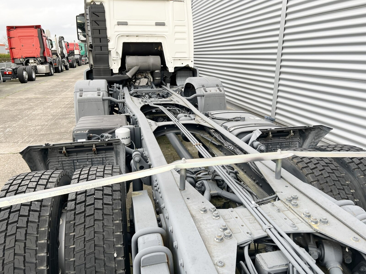 MAN TGS 50.480BB 10x4 Retarder TGS 50.480BB 10x4 Retarder, 3-f.NA - Chassis lastebil: bilde 2 MAN TGS 50.480BB 10x4 Retarder TGS 50.480BB 10x4 Retarder, 3-f.NA - Chassis lastebil: bilde 2