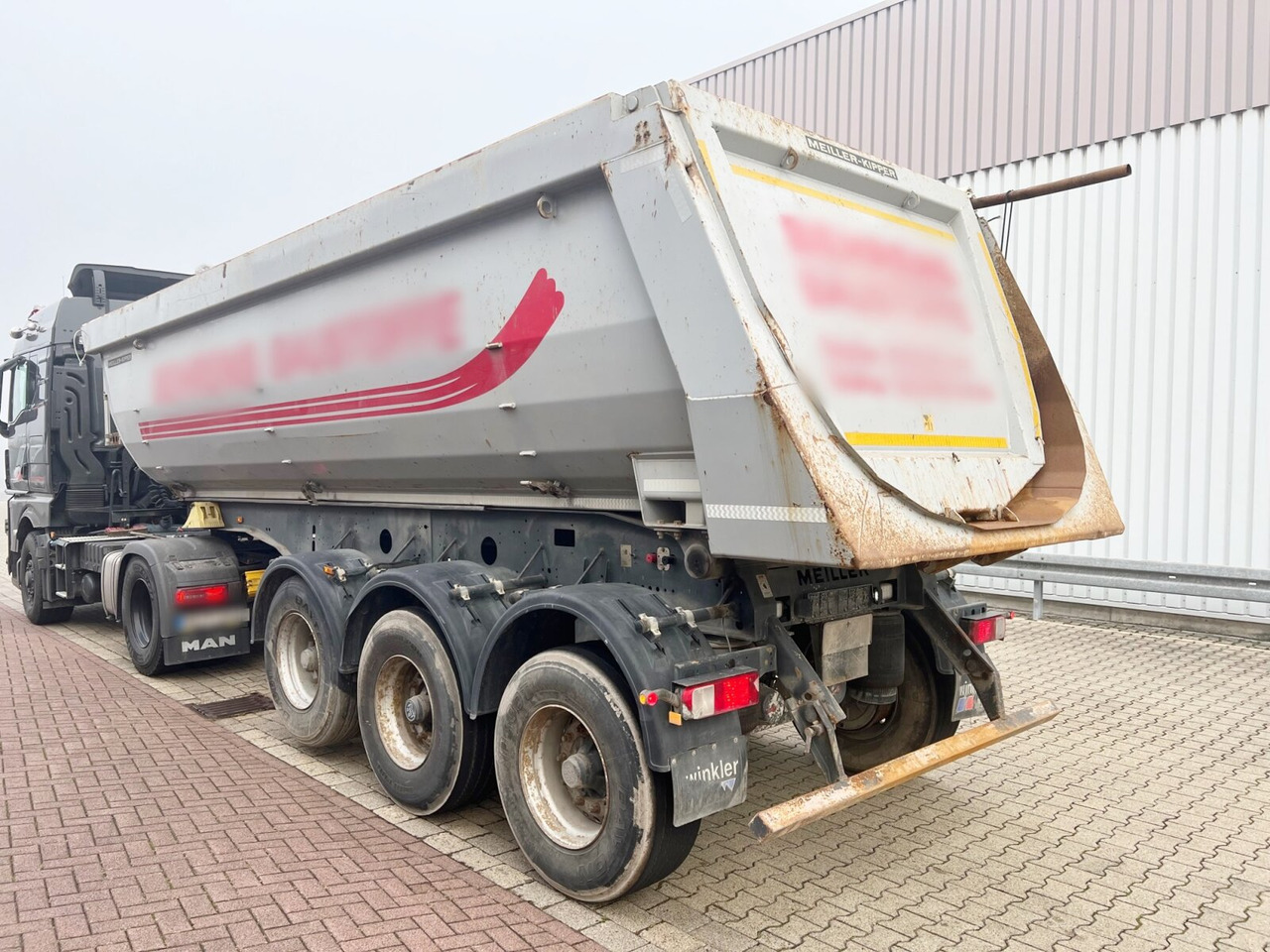 Meiller MHPS 12/27 MHPS 12/27, Stahlmulde ca. 26m³, Liftachse - Tippsemi: bilde 5 Meiller MHPS 12/27 MHPS 12/27, Stahlmulde ca. 26m³, Liftachse - Tippsemi: bilde 5