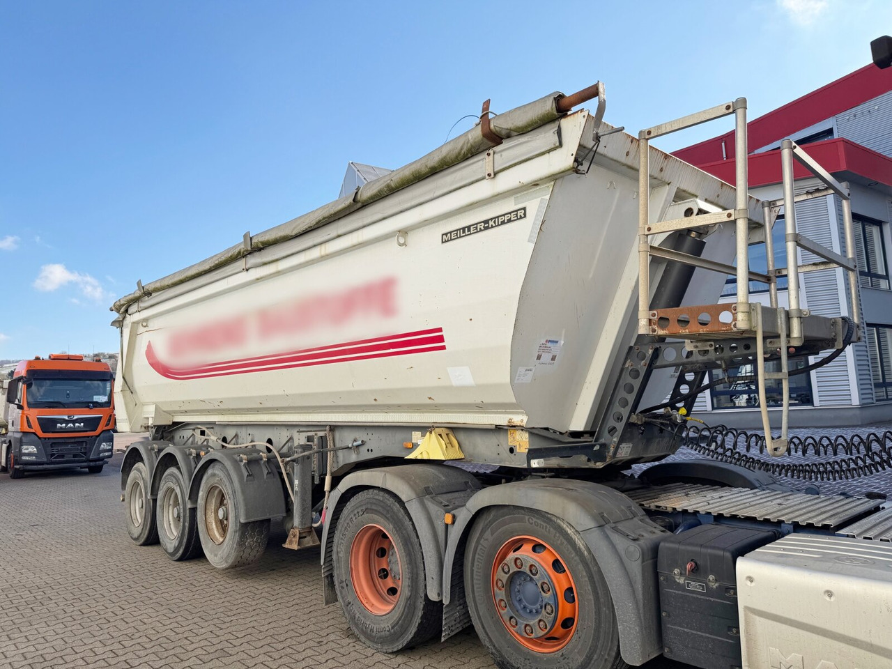 Meiller MHPS 12/27 MHPS 12/27, Stahlmulde ca. 26m³, Liftachse - Tippsemi: bilde 3 Meiller MHPS 12/27 MHPS 12/27, Stahlmulde ca. 26m³, Liftachse - Tippsemi: bilde 3