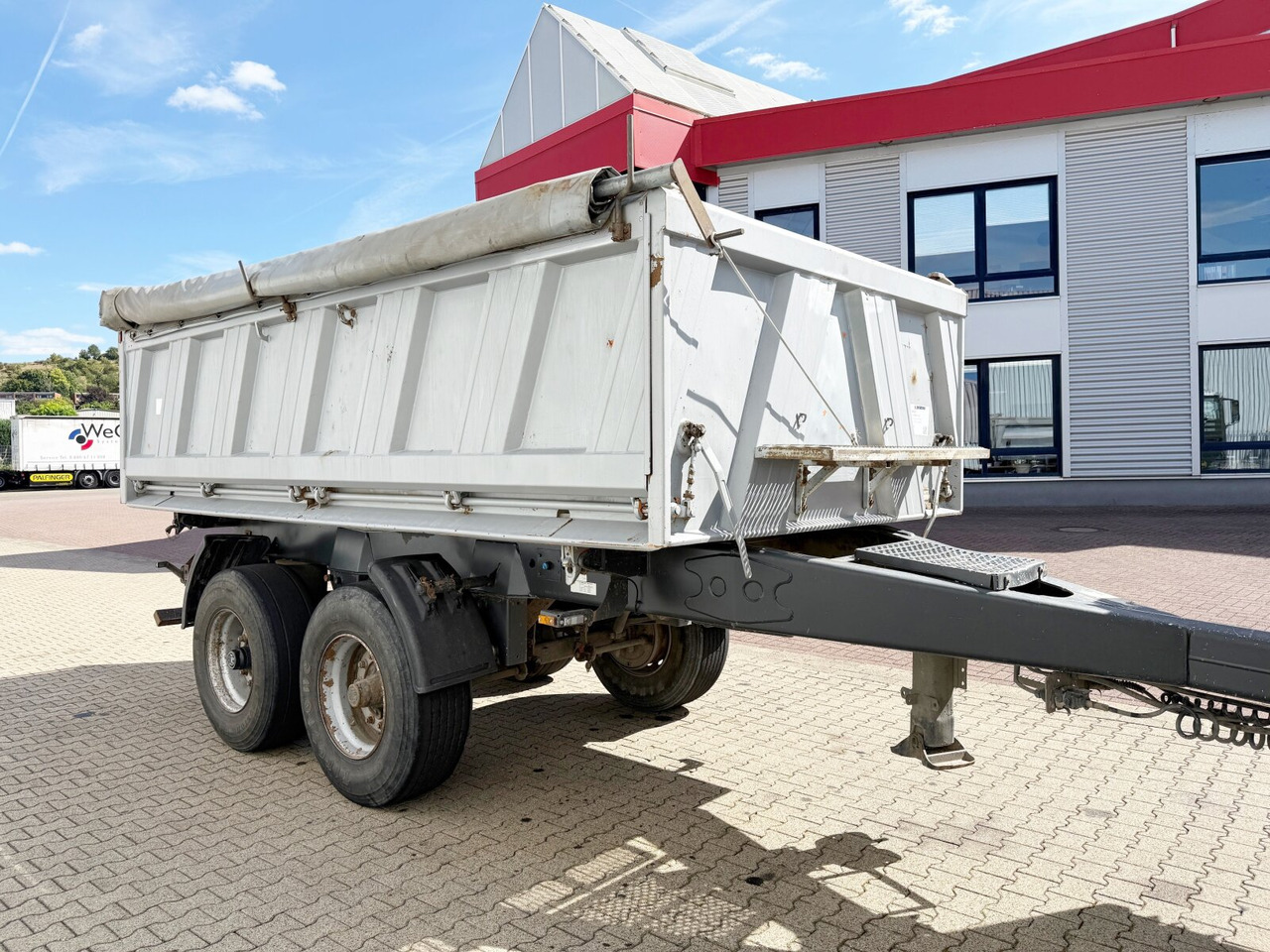 Planhenger/ Flathenger Meiller MZDA 18/21 MZDA 18/21, Stahlbordwände, ca. 10m³: bilde 8