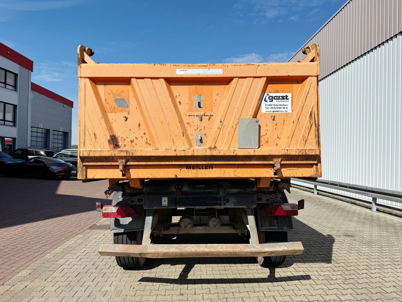 Tipphenger Meiller Meiller MZDA 18/2 Meiller MZDA 18/2, geteilte Alu-Bordwände, ca. 11m³: bilde 6