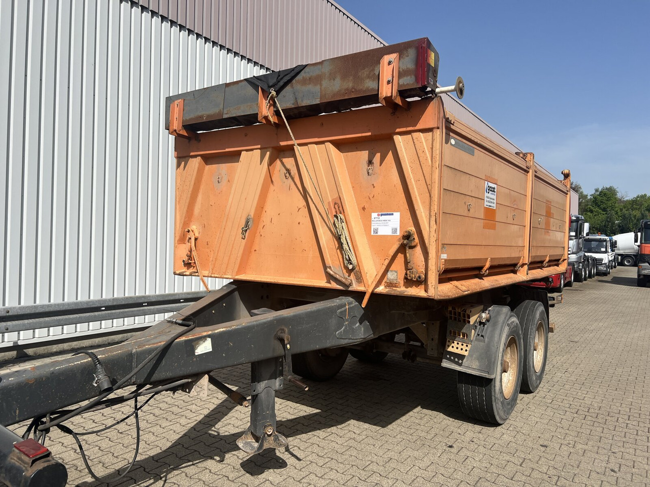 Meiller Meiller MZDA 18/2 Meiller MZDA 18/2, geteilte Bordwände - Tipphenger: bilde 4 Meiller Meiller MZDA 18/2 Meiller MZDA 18/2, geteilte Bordwände - Tipphenger: bilde 4