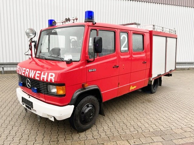 Mercedes-Benz 814 D 4x2 Doka, TLF 8 814 D 4x2 Doka, TLF 8 - Brannbil: bilde 1 Mercedes-Benz 814 D 4x2 Doka, TLF 8 814 D 4x2 Doka, TLF 8 - Brannbil: bilde 1